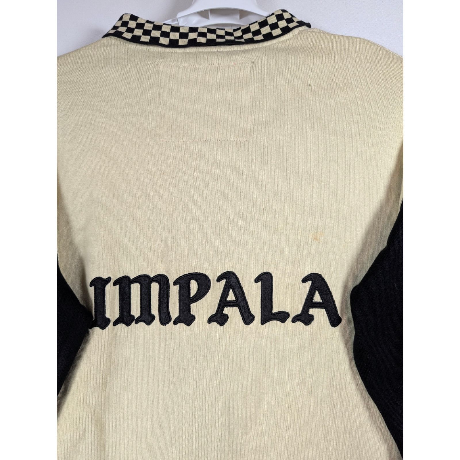 4HUNNID 4hunnid 1964 Impala Long Sleeve Polo Black White Men’s USED Size US XL / EU 56 / 4 - 3 Thumbnail