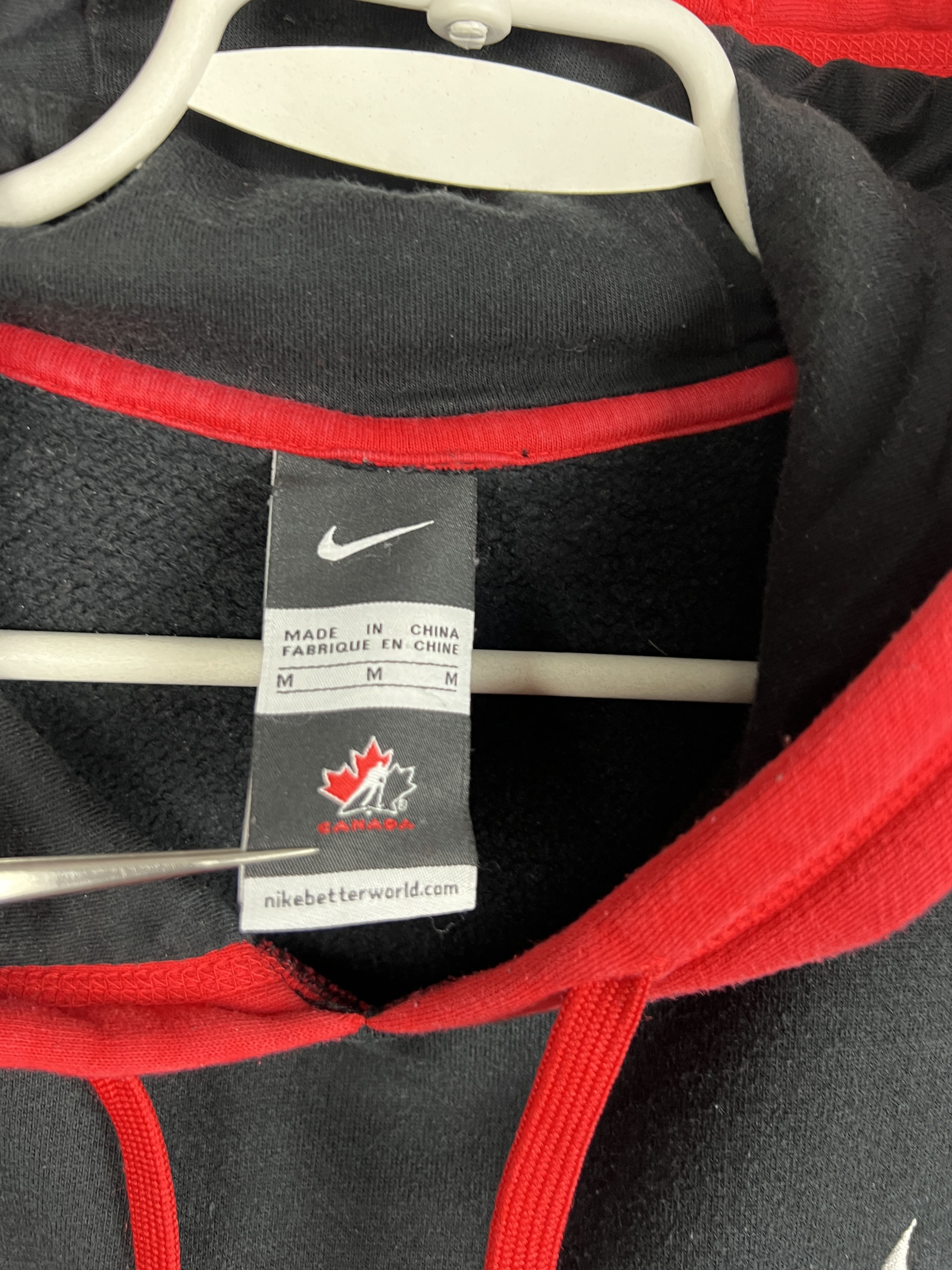 Nike Nike Canada Ice Hockey Hooded Jacket National Team Rare Hype Size US M / EU 48-50 / 2 - 8 Thumbnail