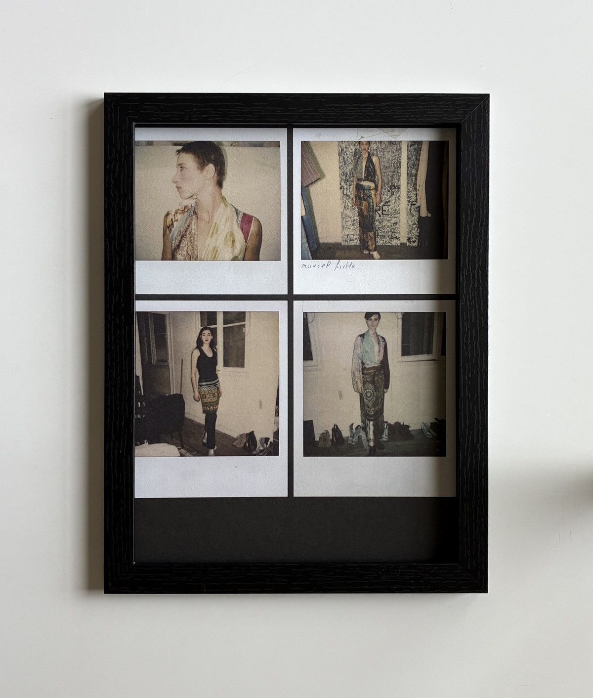 Maison Margiela Maison Margiela Archive Fashion collage photo framed 9x12 Size ONE SIZE - 1 Thumbnail