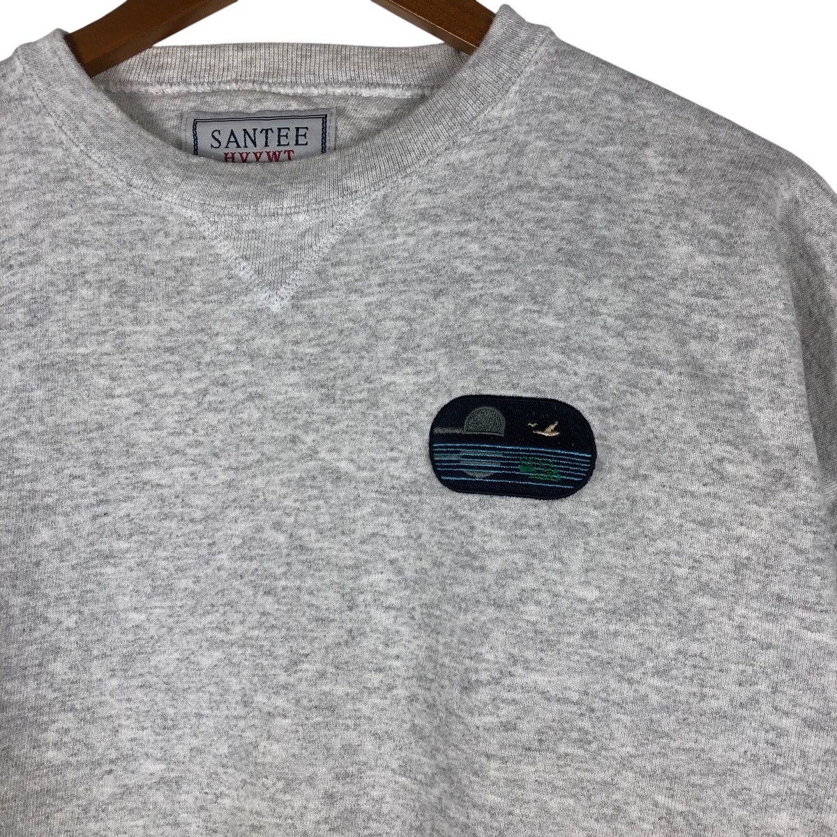 Vintage SANTEE Heavyweight Vintage Crewneck Sweatshirt Size US XL / EU 56 / 4 - 3 Thumbnail