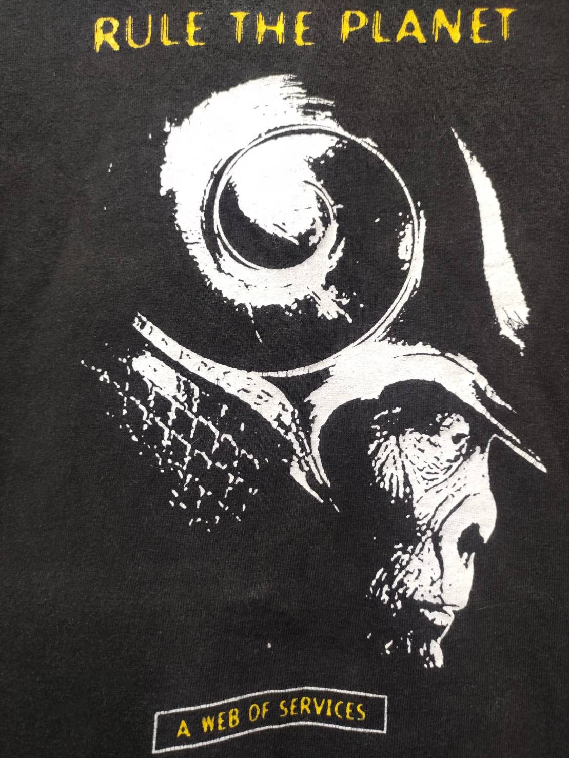 Vintage Vtg 00's Planet of the Apes Movie " Rule the Planet " Promo Size US XL / EU 56 / 4 - 4 Thumbnail