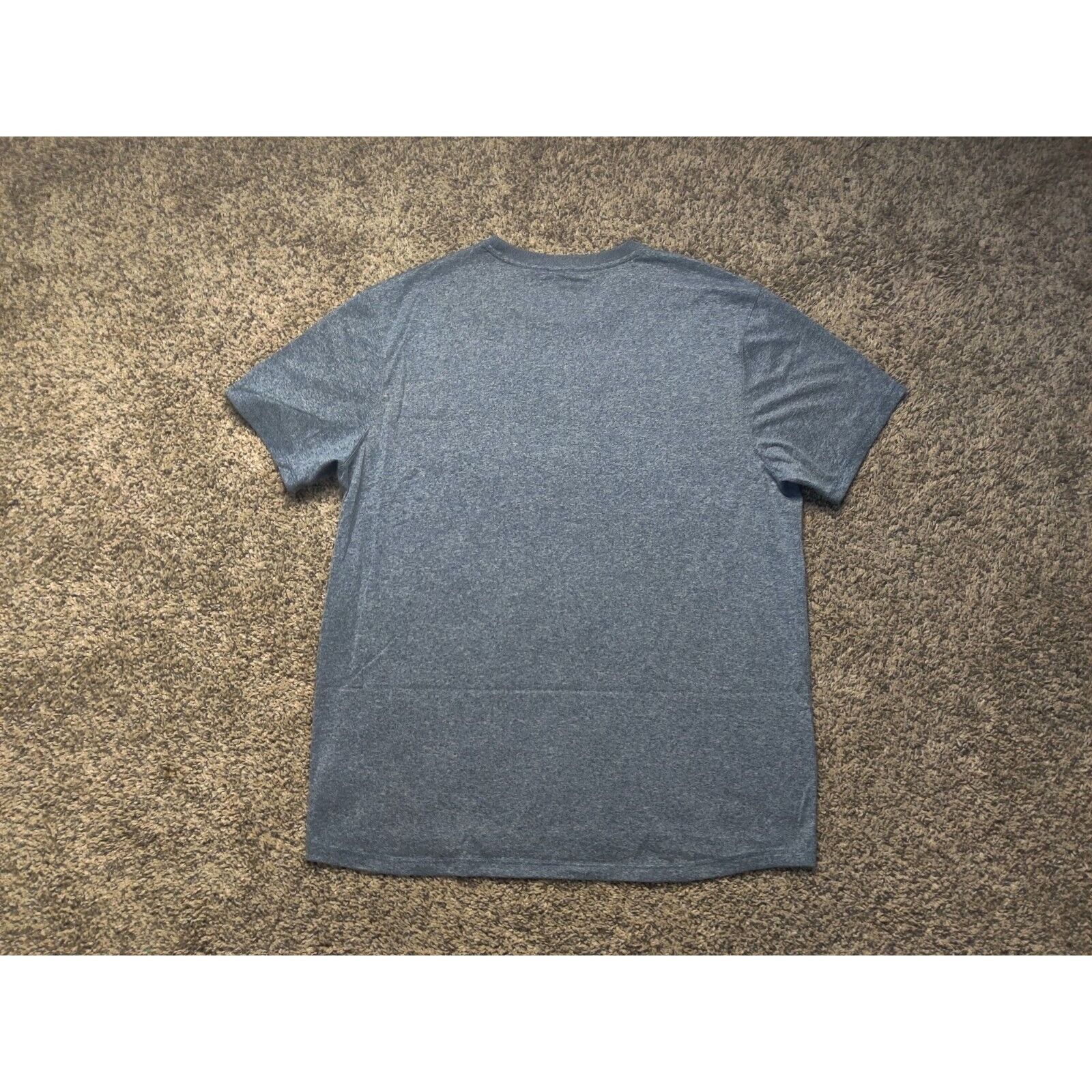 Reebok Reebok Shirt Adult Mens Large Solid Blue Activewear Short Sl Size US L / EU 52-54 / 3 - 7 Thumbnail