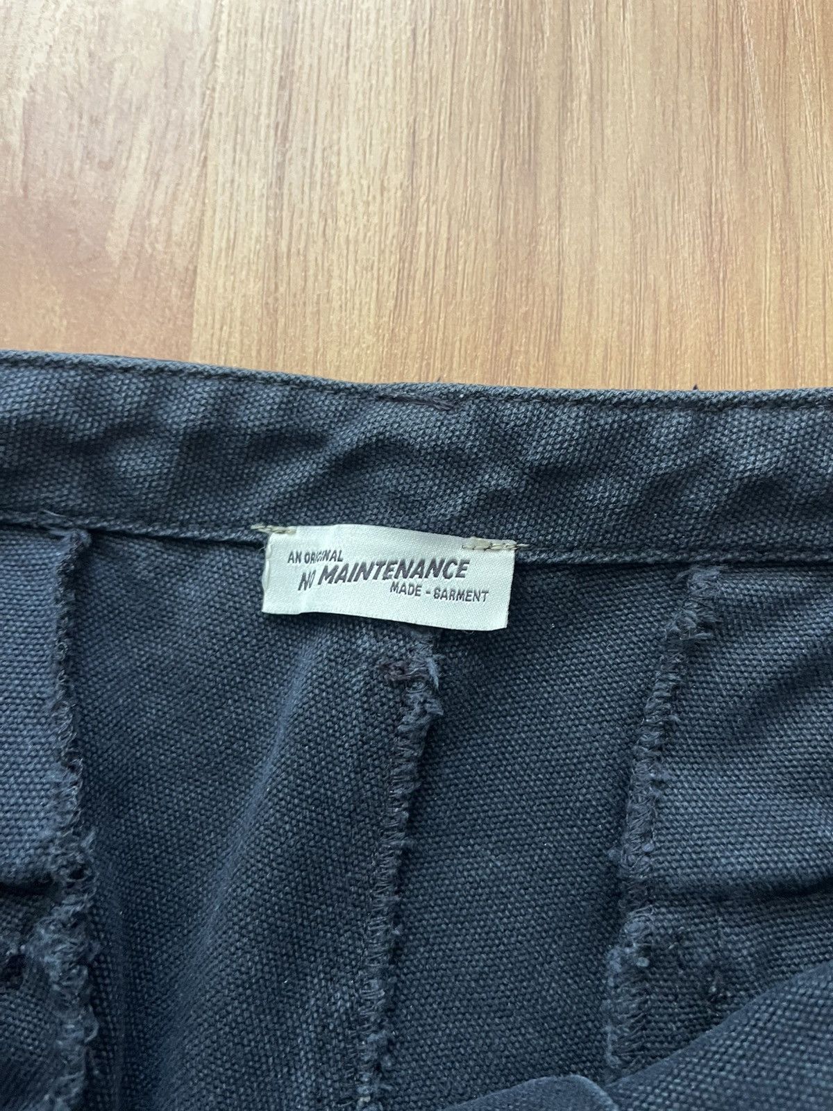 No Maintenance No maintenance cargo washed black Size US 32 / EU 48 - 3 Thumbnail