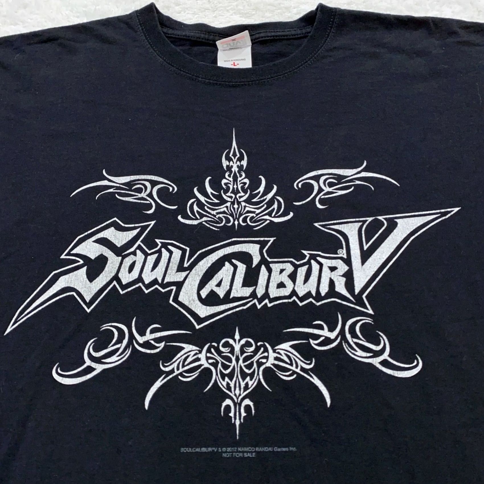 Anvil SOUL CALIBUR V CONCERT T-Shirt BLACK L ANVIL Mens Crew Neck Short Sleeve 80s 90s Video Game Namco Bandai 2010-2019 Size US L / EU 52-54 / 3 - 2 Thumbnail