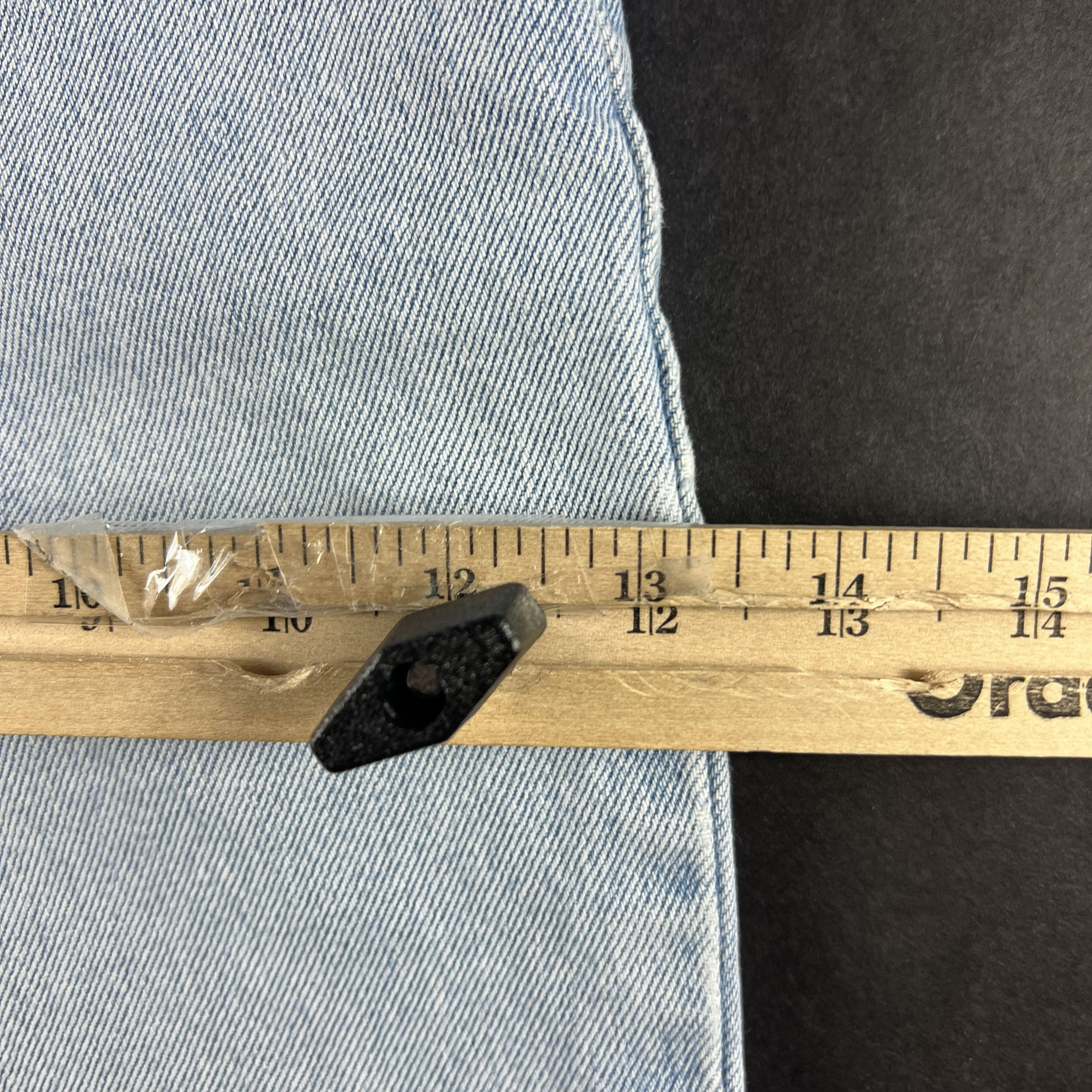 Levi's × Vintage Y2K Levi's Jeans 570 Baggy Light Blue Faded Cotton Denim Size US 38 / EU 54 - 22 Thumbnail