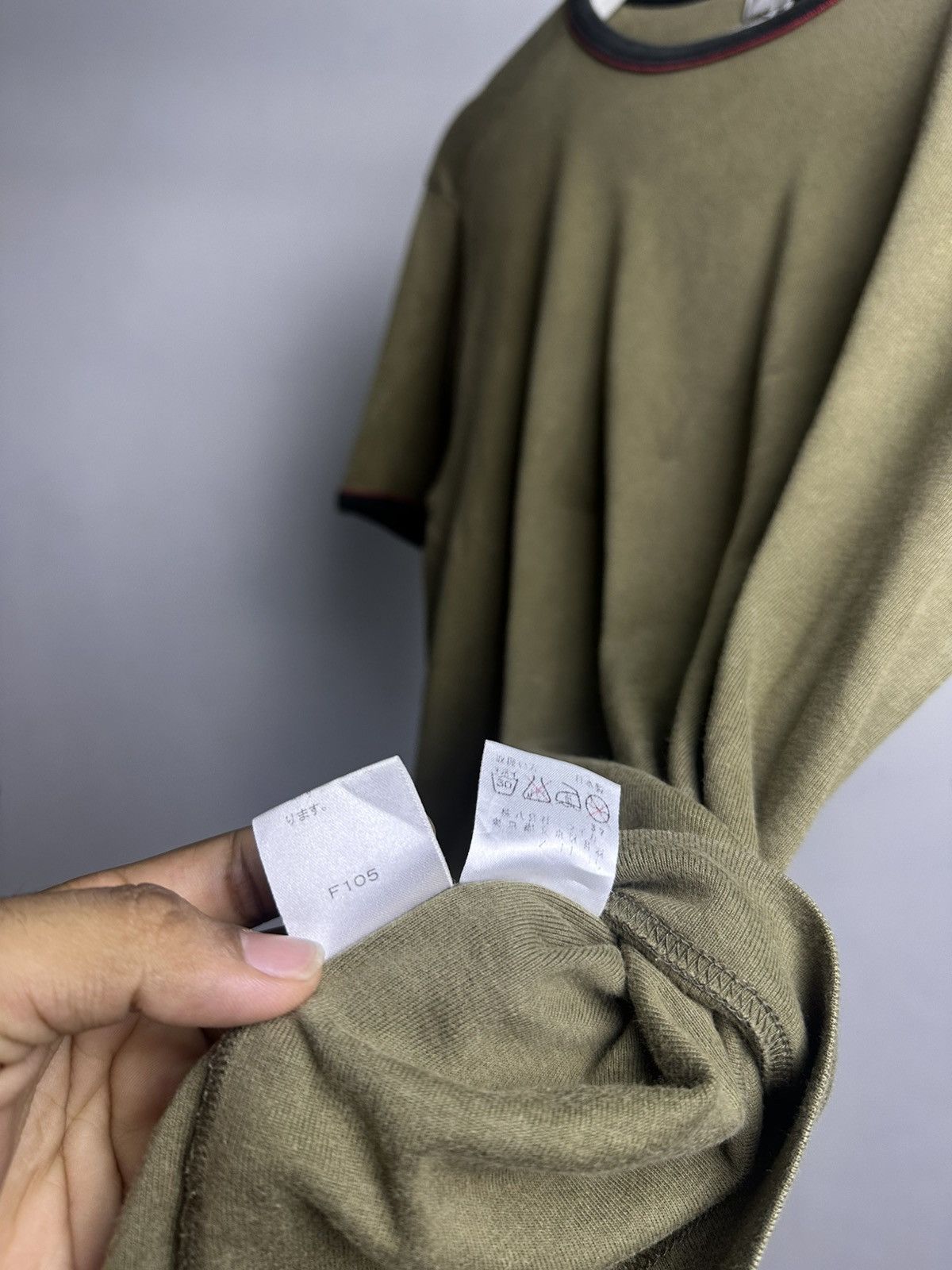 Dries Van Noten Dries Van Notten Ringer Tshirt Size US M / EU 48-50 / 2 - 8 Thumbnail