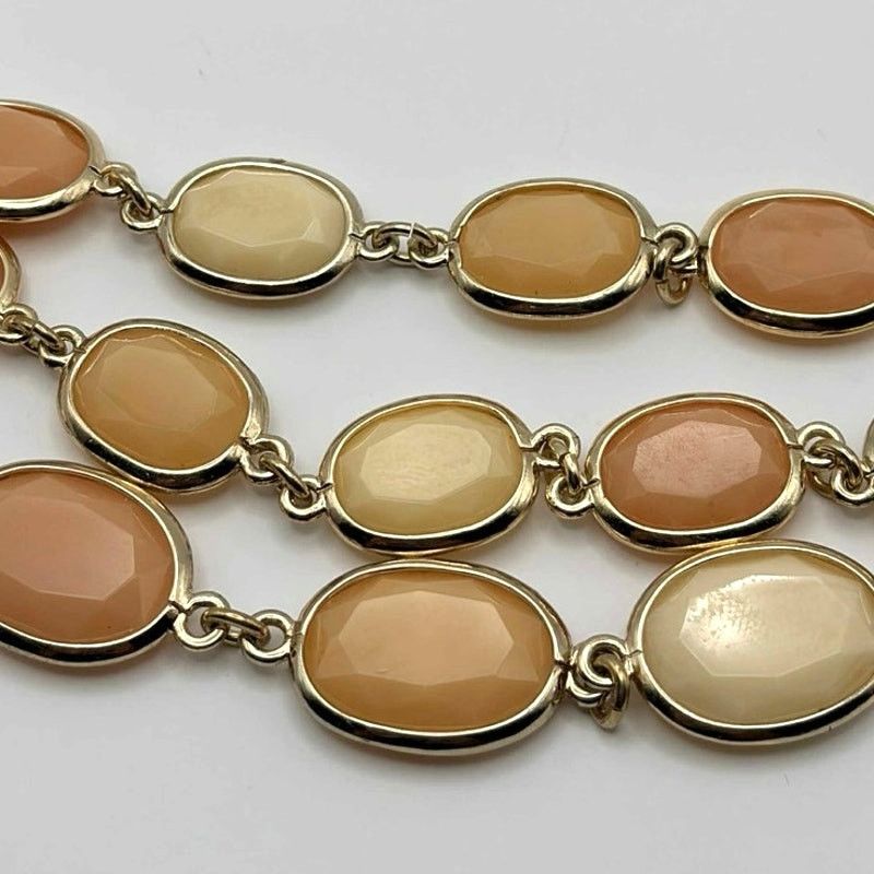 Other Gold & Tan Layered Necklace Size ONE SIZE - 3 Thumbnail