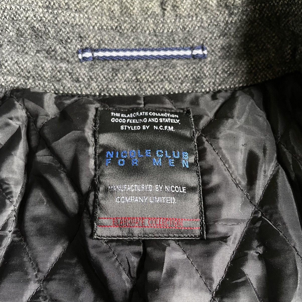 Nicole Club 🇯🇵 NICOLE CLUB FOR MEN DOUBLE BREASTED JACKET Size US L / EU 52-54 / 3 - 10 Thumbnail