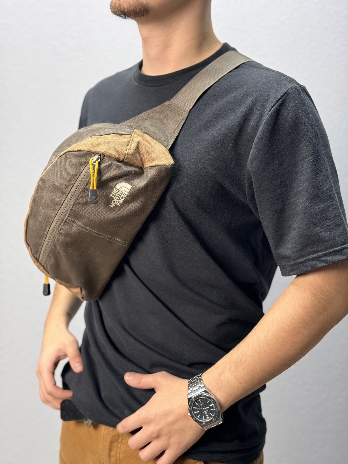 The North Face × Vintage Vintage The North face TNF Bag Messenger Bag Nike vintage Size ONE SIZE - 3 Thumbnail