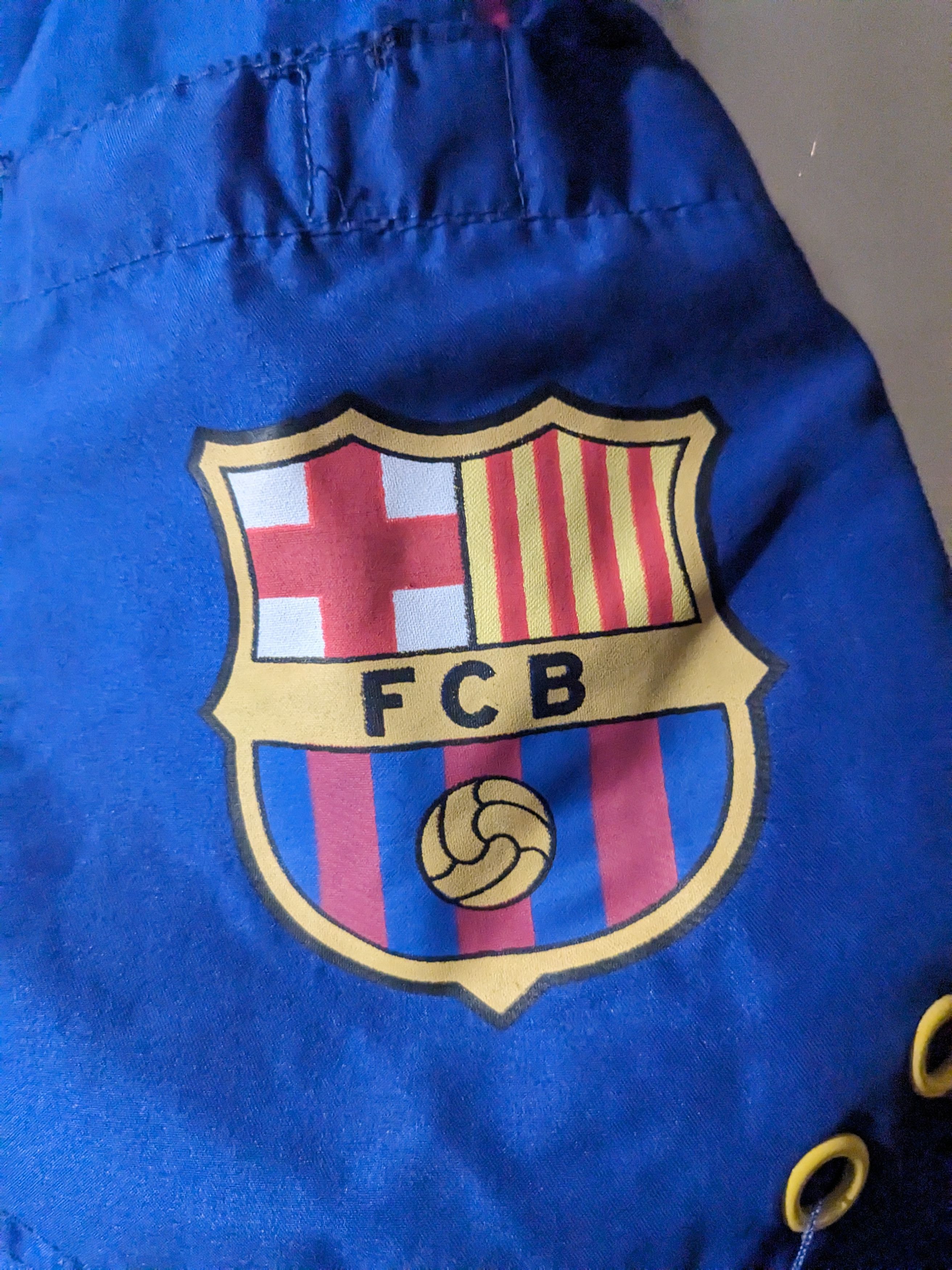 Vintage Vintage Messi FCB Barcelona Blue Size 30 Shorts Size US 30 / EU 46 - 3 Thumbnail