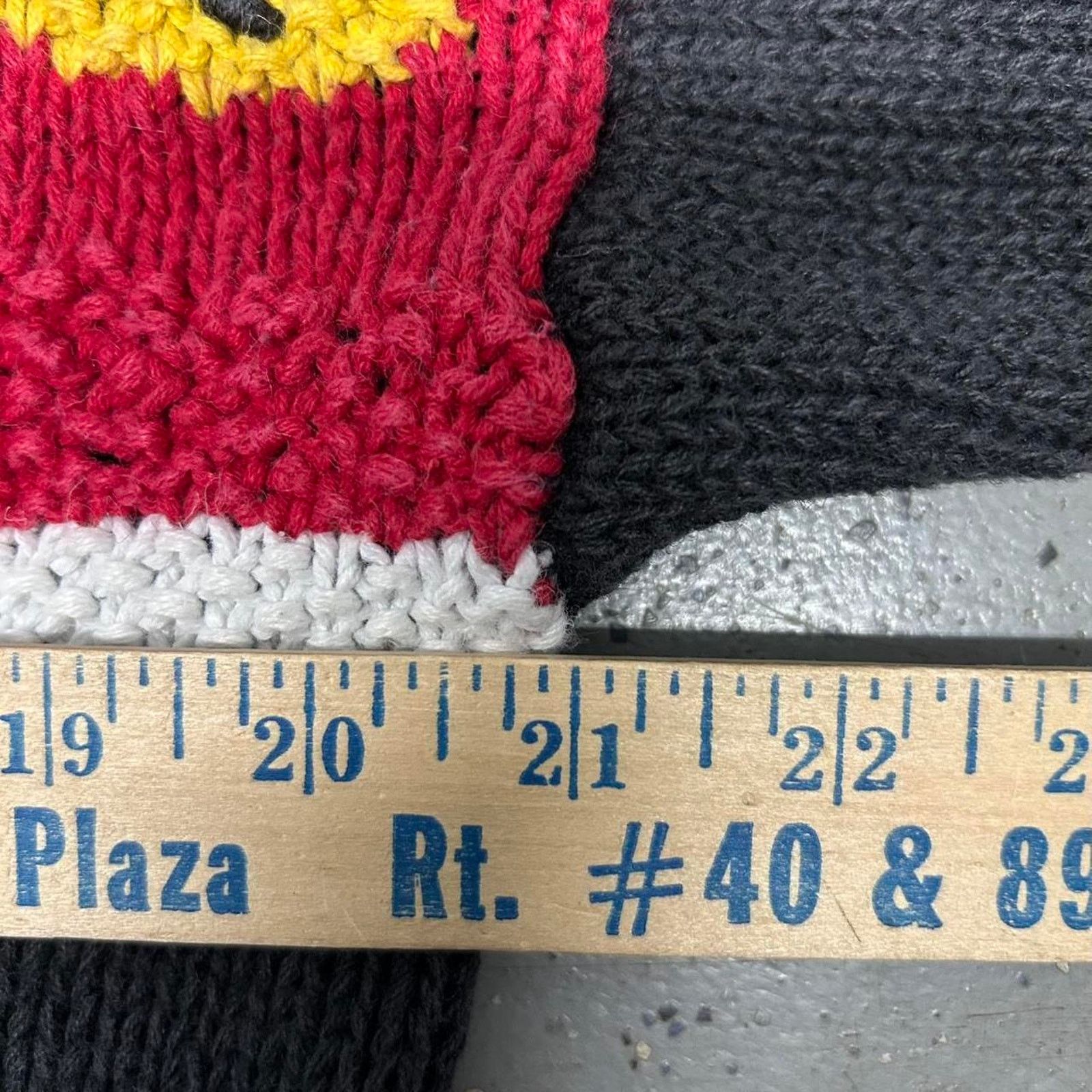 Other VTG 80s/90s Multi-coloured knit floral sweater Size M / US 6-8 / IT 42-44 - 7 Thumbnail