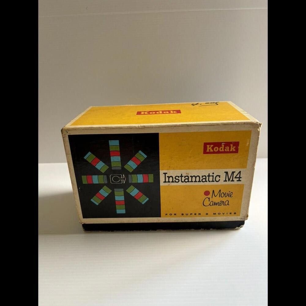 Kodak Kodak Instamatic M4 Movie Camera w/ Box Vintage Size ONE SIZE - 2 Thumbnail