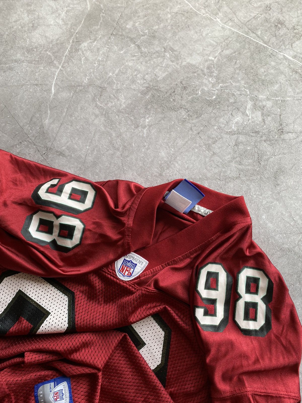 Reebok 🇺🇸SAN FRANCISCO 49ERS NFL FOOTBALL JERSEY REEBOK #98 PETERSON Size US XL / EU 56 / 4 - 14 Thumbnail
