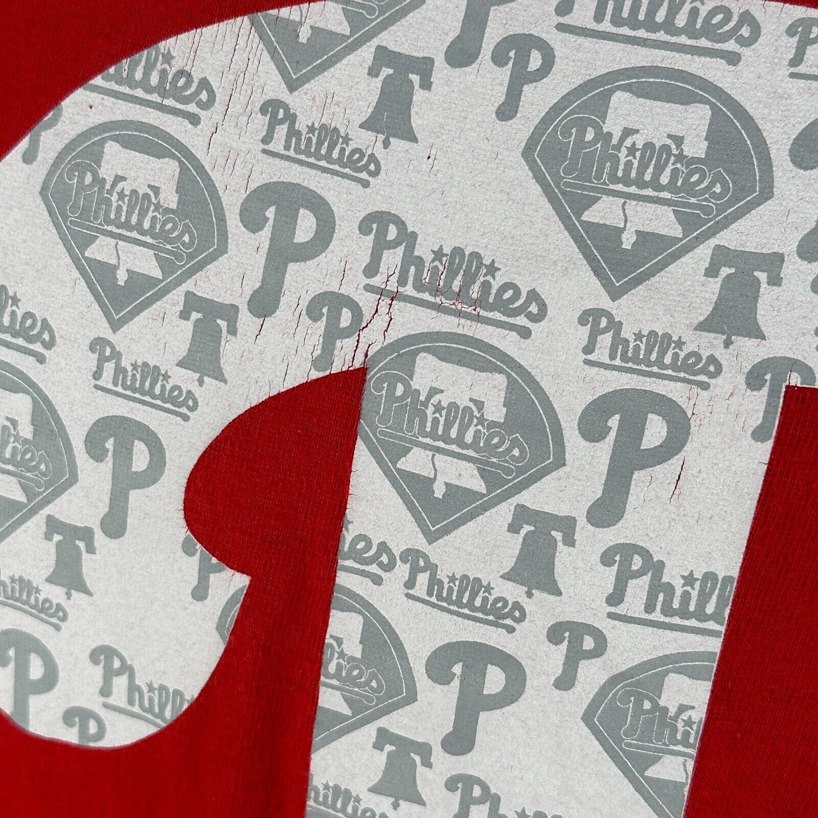 MLB Genuine Merchandise T-Shirt Men's 2XL Phillies Graphic Logo Size US XXL / EU 58 / 5 - 9 Thumbnail
