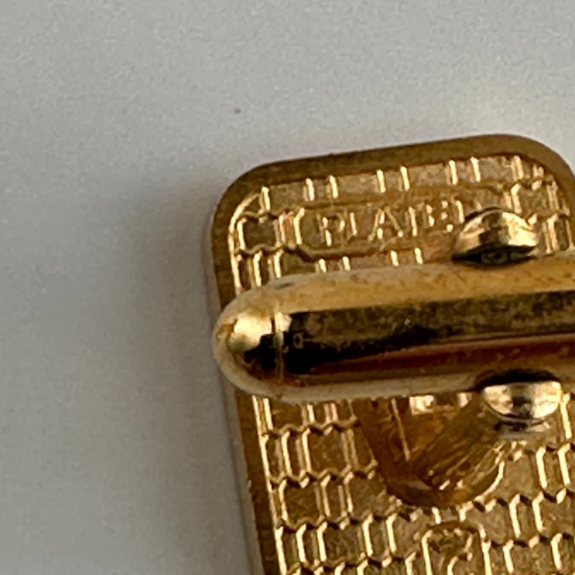 Vintage Vintage MASA Gold Cufflinks – Clabco, Medical Logo Size ONE SIZE - 4 Thumbnail