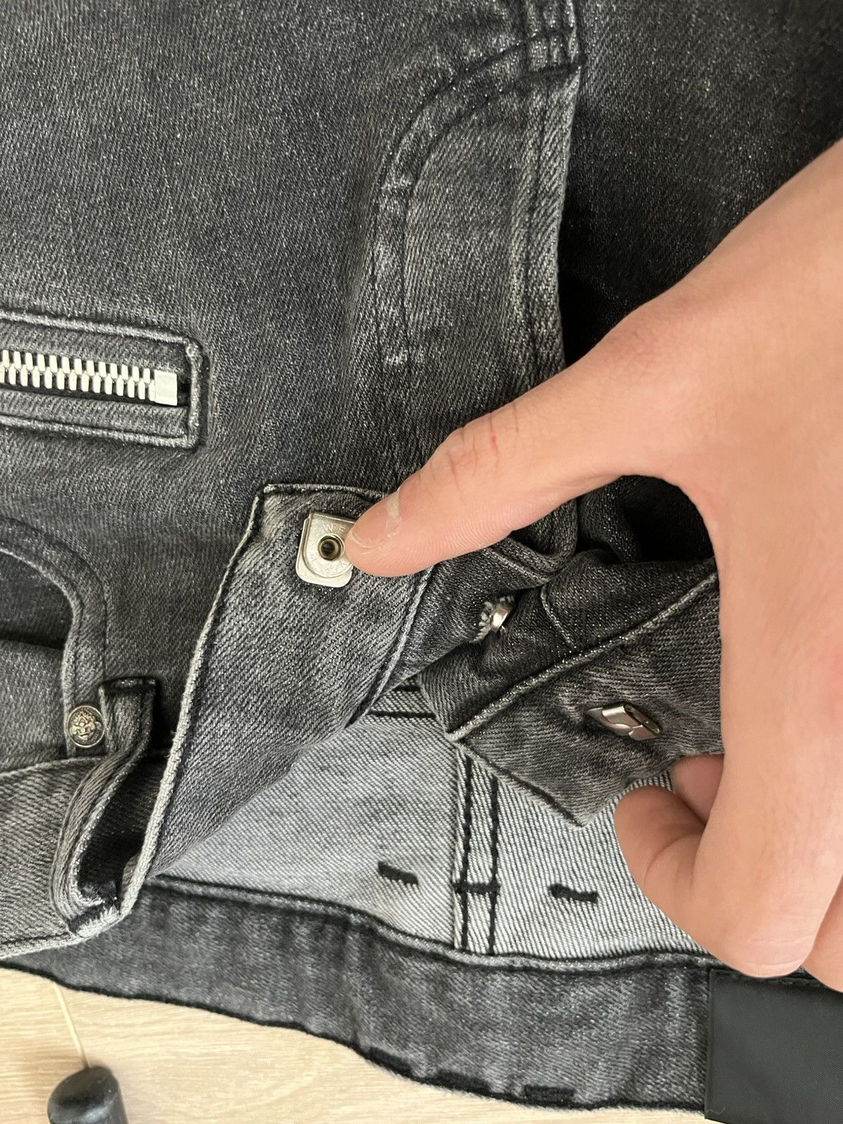 Balmain Balmain bikers Size US 30 / EU 46 - 6 Thumbnail