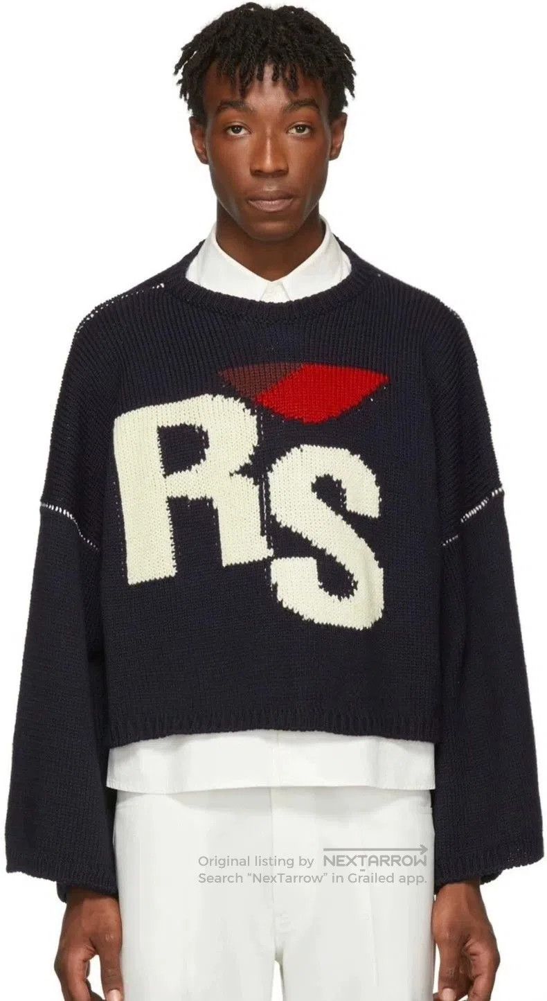 Raf Simons Raf Simons Short Sleeve Knit Sweater. Size US S / EU 44-46 / 1 - 5 Thumbnail