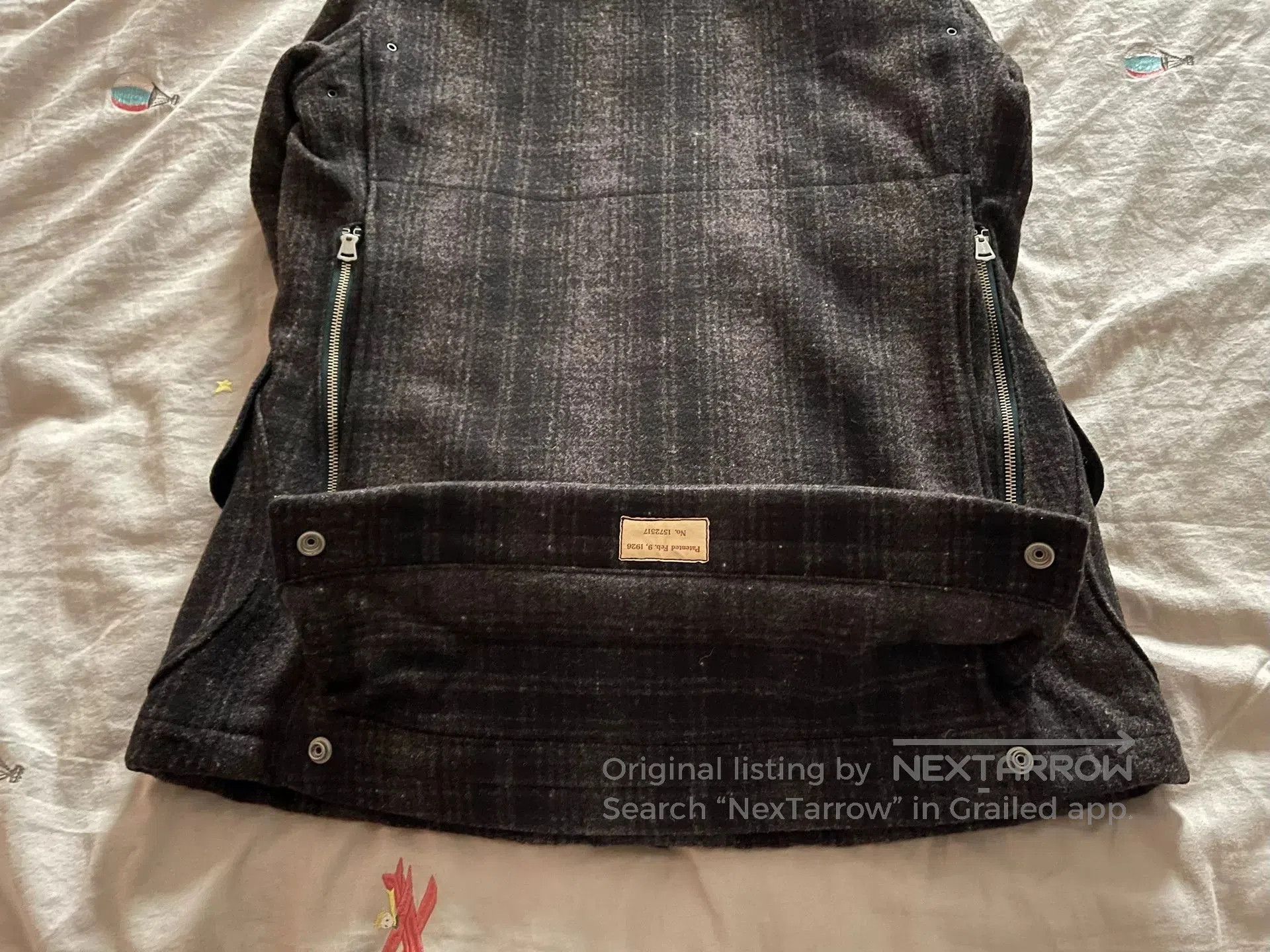 Freewheelers heavy wool check jacket with pockets. Size US M / EU 48-50 / 2 - 5 Thumbnail