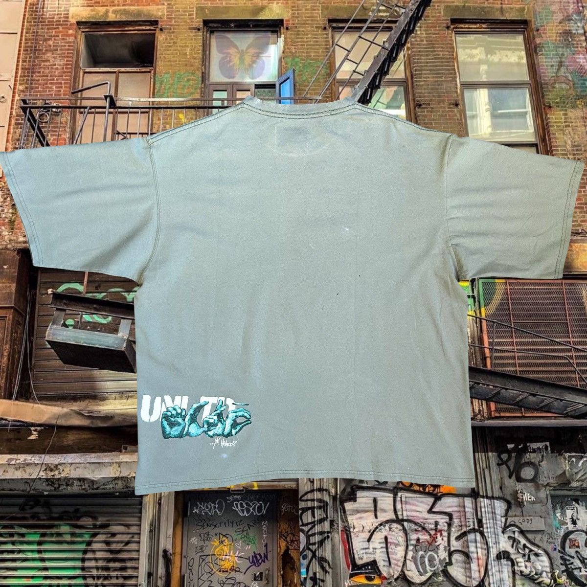 Ecko Unltd. × Travis Scott × Vintage 2000s Ecko Unltd. Travis Scott Utopia Lookalike Tshirt XXL. Size US XXL / EU 58 / 5 - 4 Thumbnail
