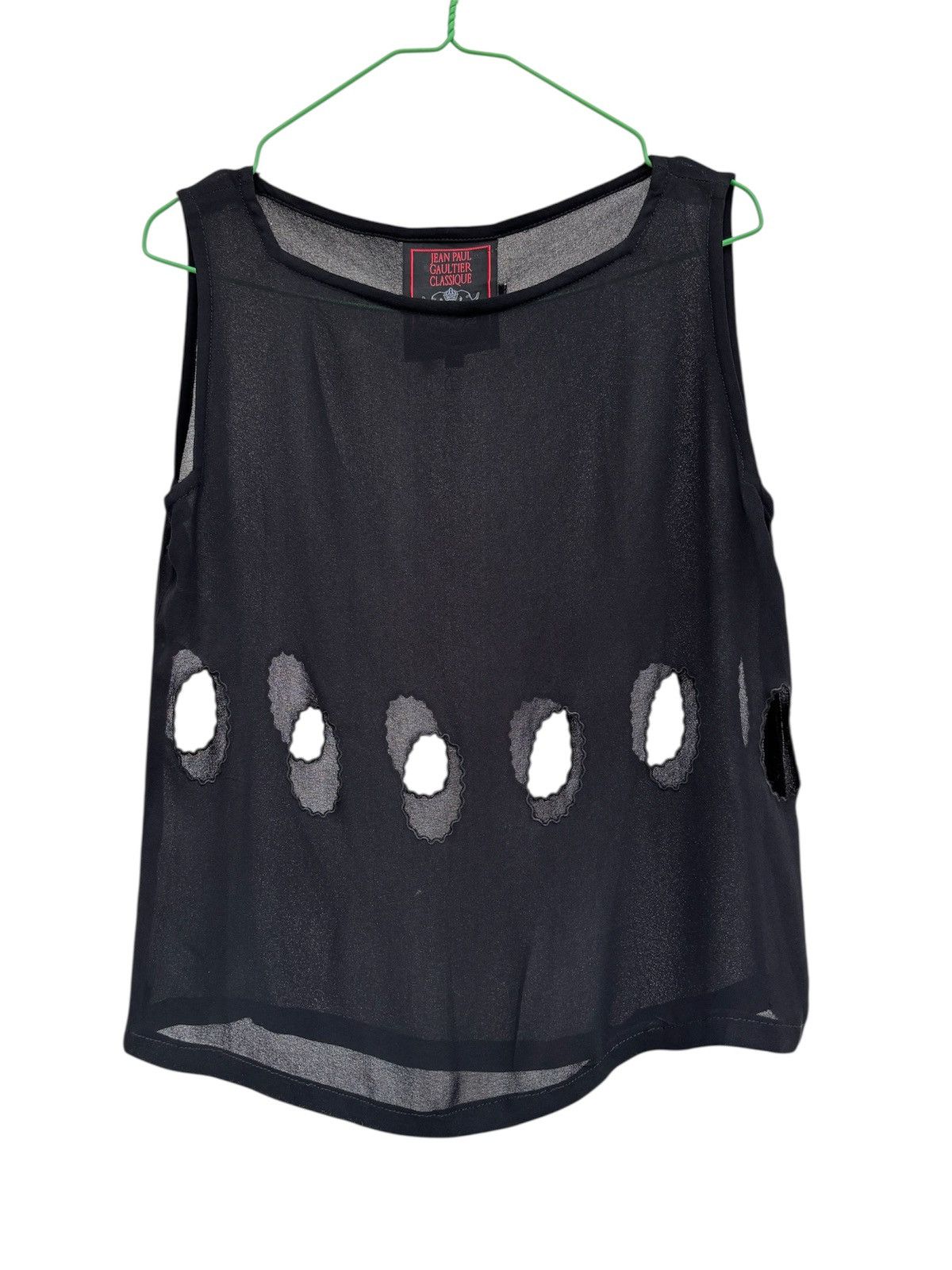 Jean Paul Gaultier 1990s Cut-Out Top Size S / US 4 / IT 40 - 1 Thumbnail
