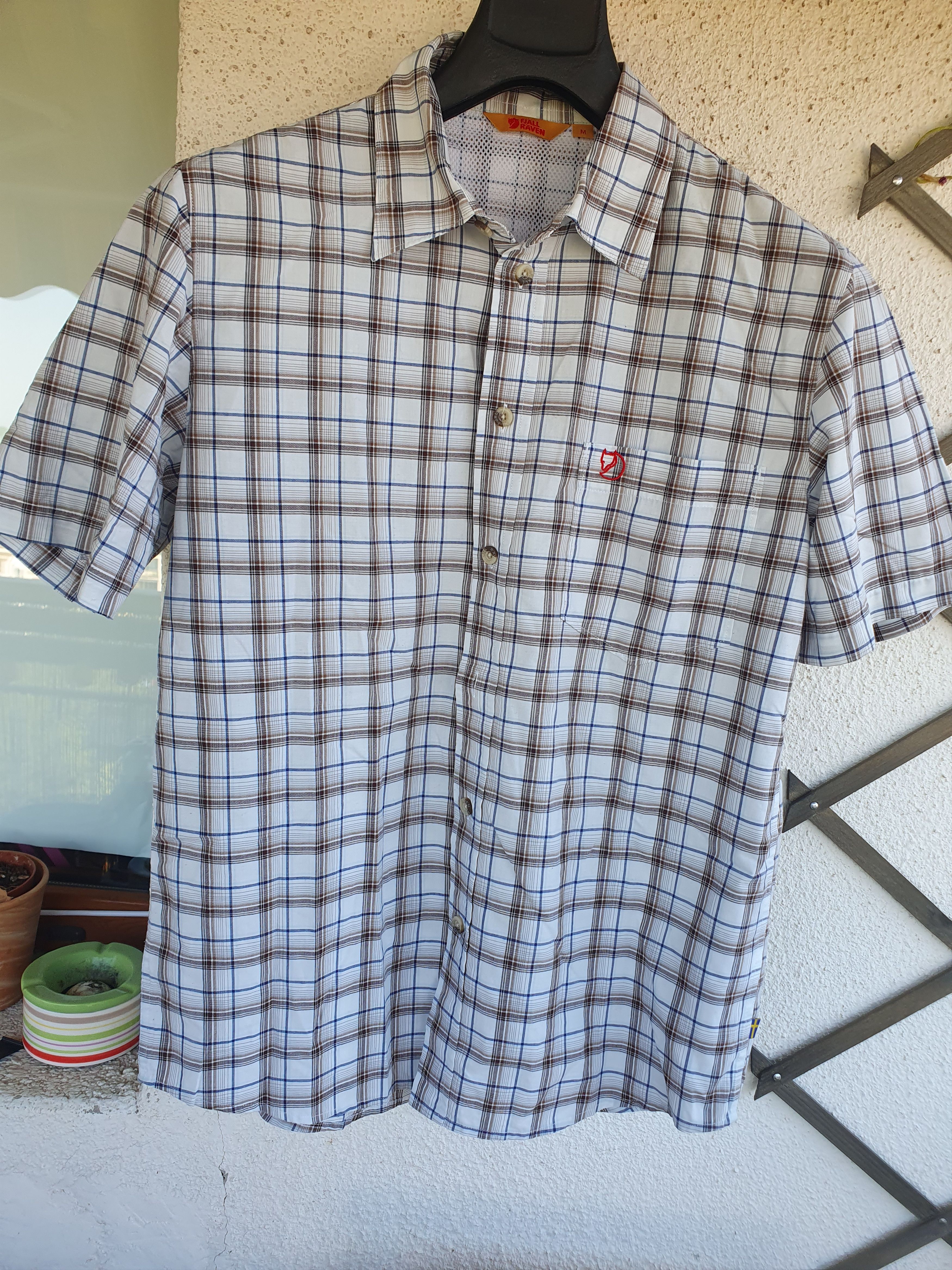 Fjallraven Fjallraven Giraffe Shirt Bamboo Blend Short Sleeve sz M Size US M / EU 48-50 / 2 - 7 Thumbnail