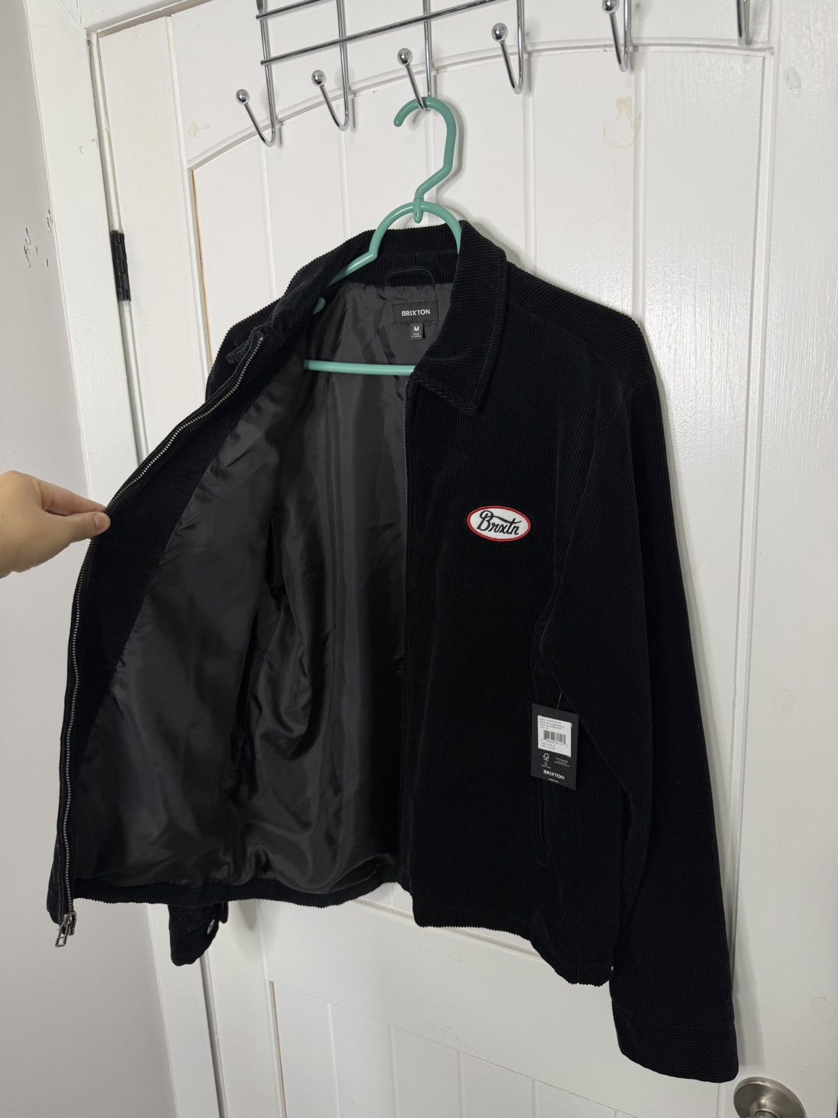 Brixton Brixton Utopia Men's Jacket Black Corduroy Size M Size US M / EU 48-50 / 2 - 5 Thumbnail