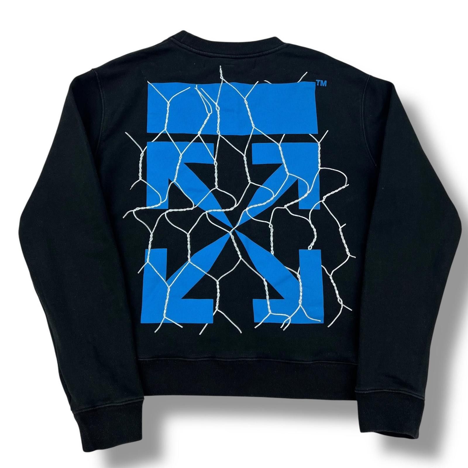 Off-White Off-White Black Fence Arrows Sweatshirt Size US XL / EU 56 / 4 - 2 Thumbnail