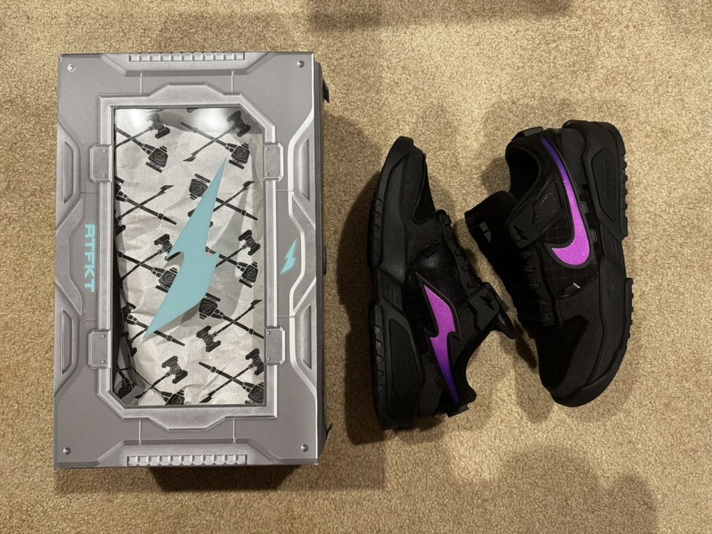 Nike 2024 RTFKT Dunk VOID Edition HM4465-001 Black / Wild Berry Size US 13 / EU 46 - 1 Thumbnail