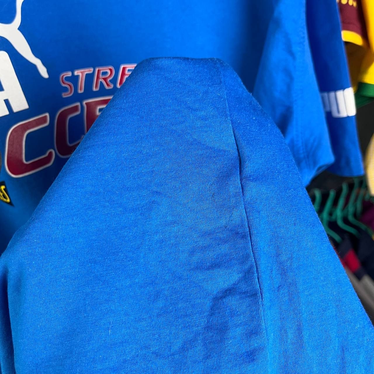 Puma Vintage 90s Puma Street Soccer Cup Tshirt Retro Football Size US XL / EU 56 / 4 - 9 Thumbnail