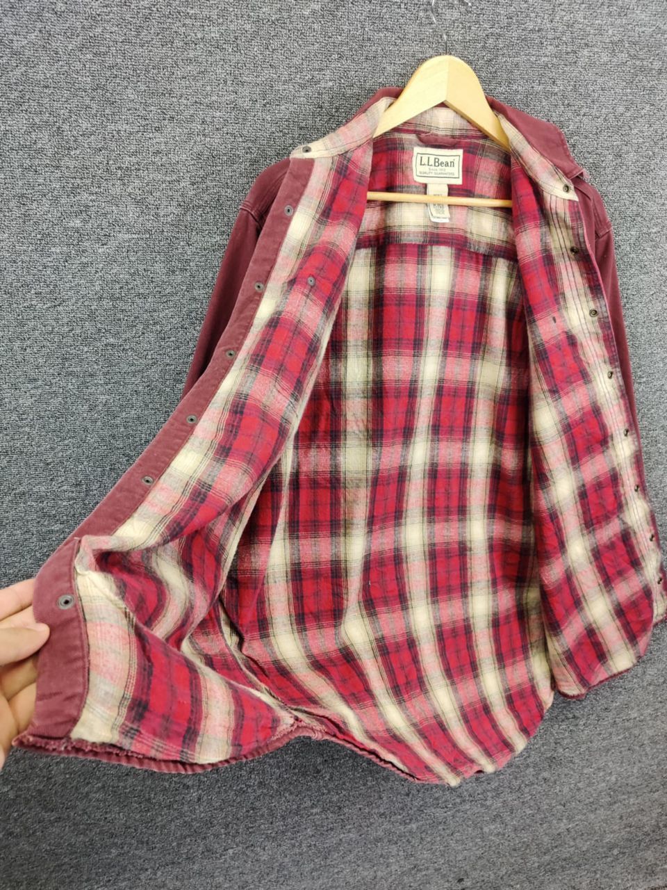 L.L. Bean Vintage L.L Bean Plaid Overshirt Jacket Size US M / EU 48-50 / 2 - 8 Thumbnail