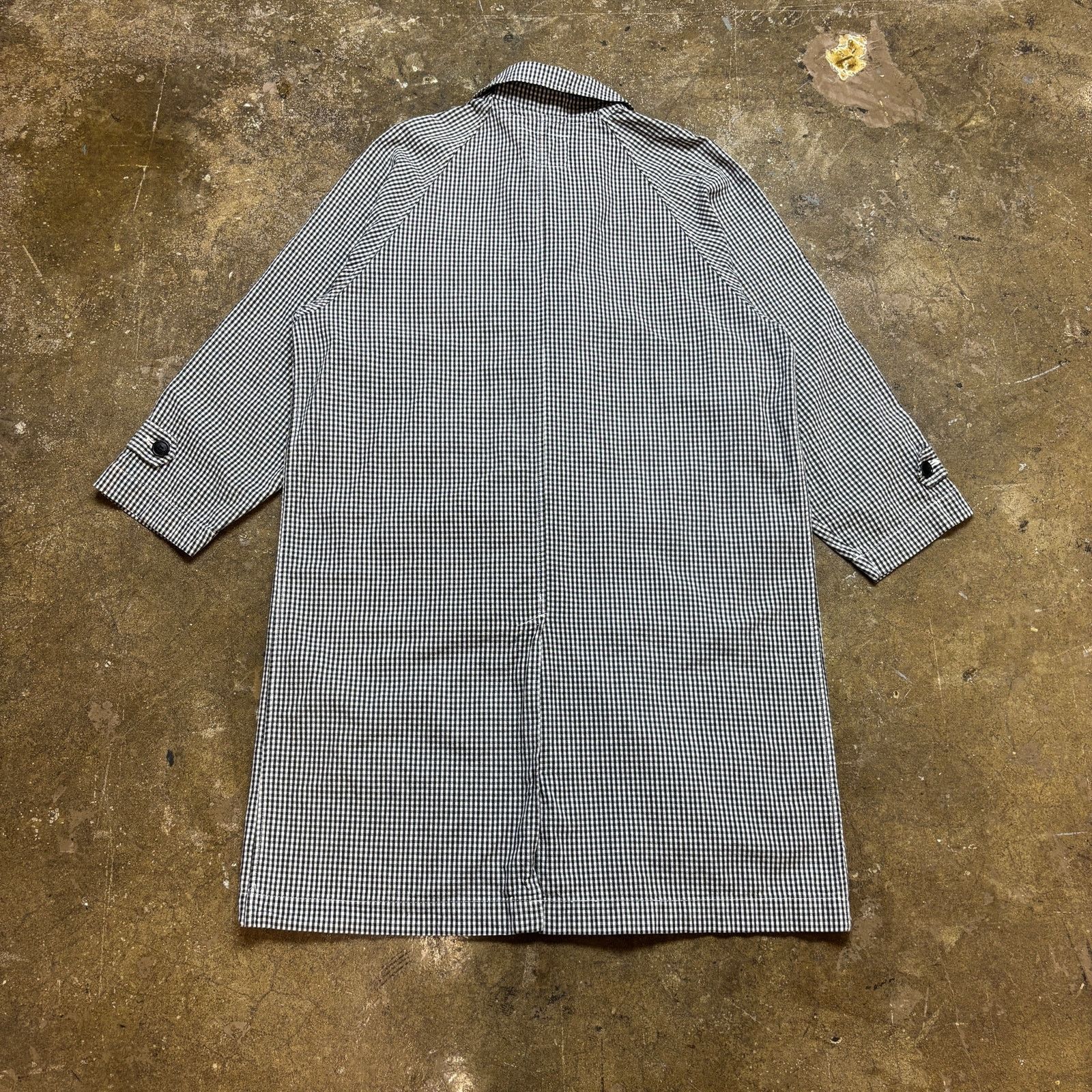 Japanese Brand The Doifamily Dailywear Plaid Gingham Trench Coat Men's XL Size US XL / EU 56 / 4 - 3 Thumbnail