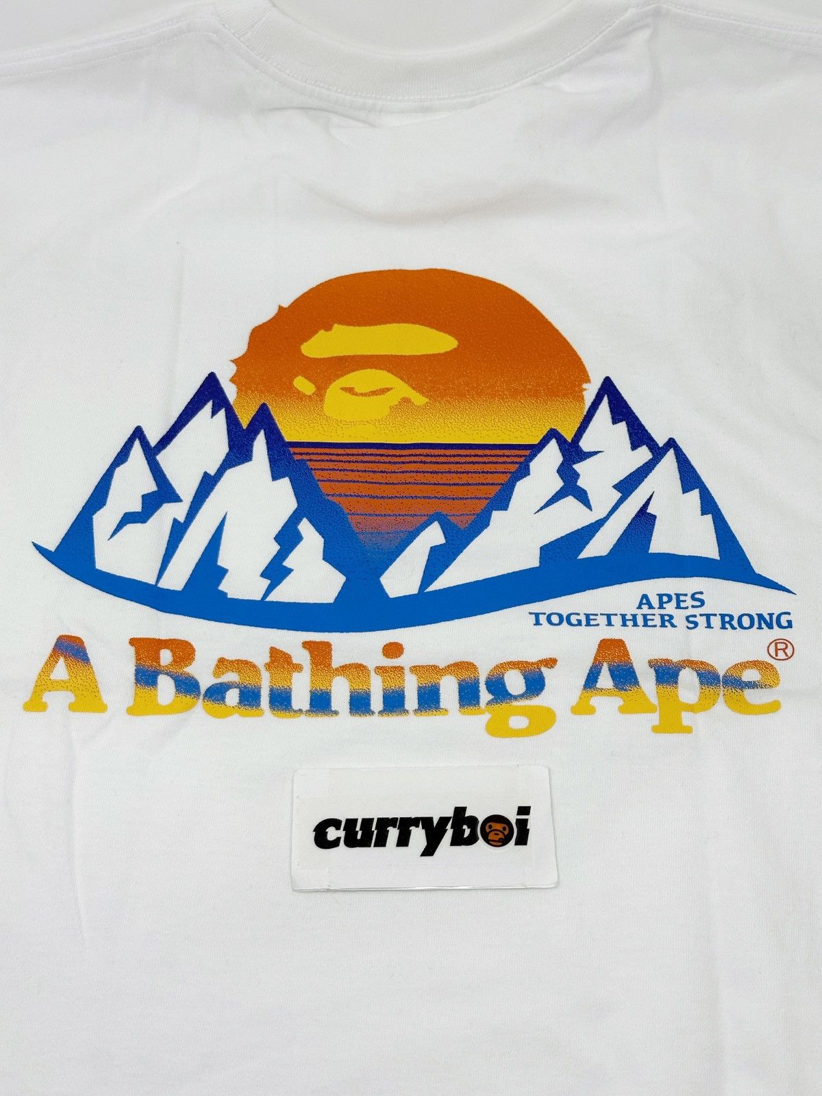 Bape BAPE Mountain Tee White Size US M / EU 48-50 / 2 - 5 Thumbnail