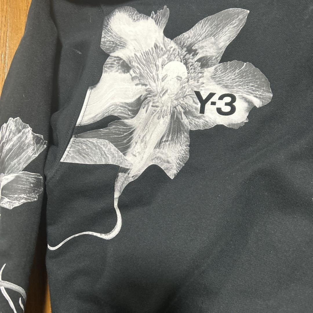 Yohji Yamamoto Y-3 yohji yamamoto floral print hoodie Size US M / EU 48-50 / 2 - 2 Thumbnail