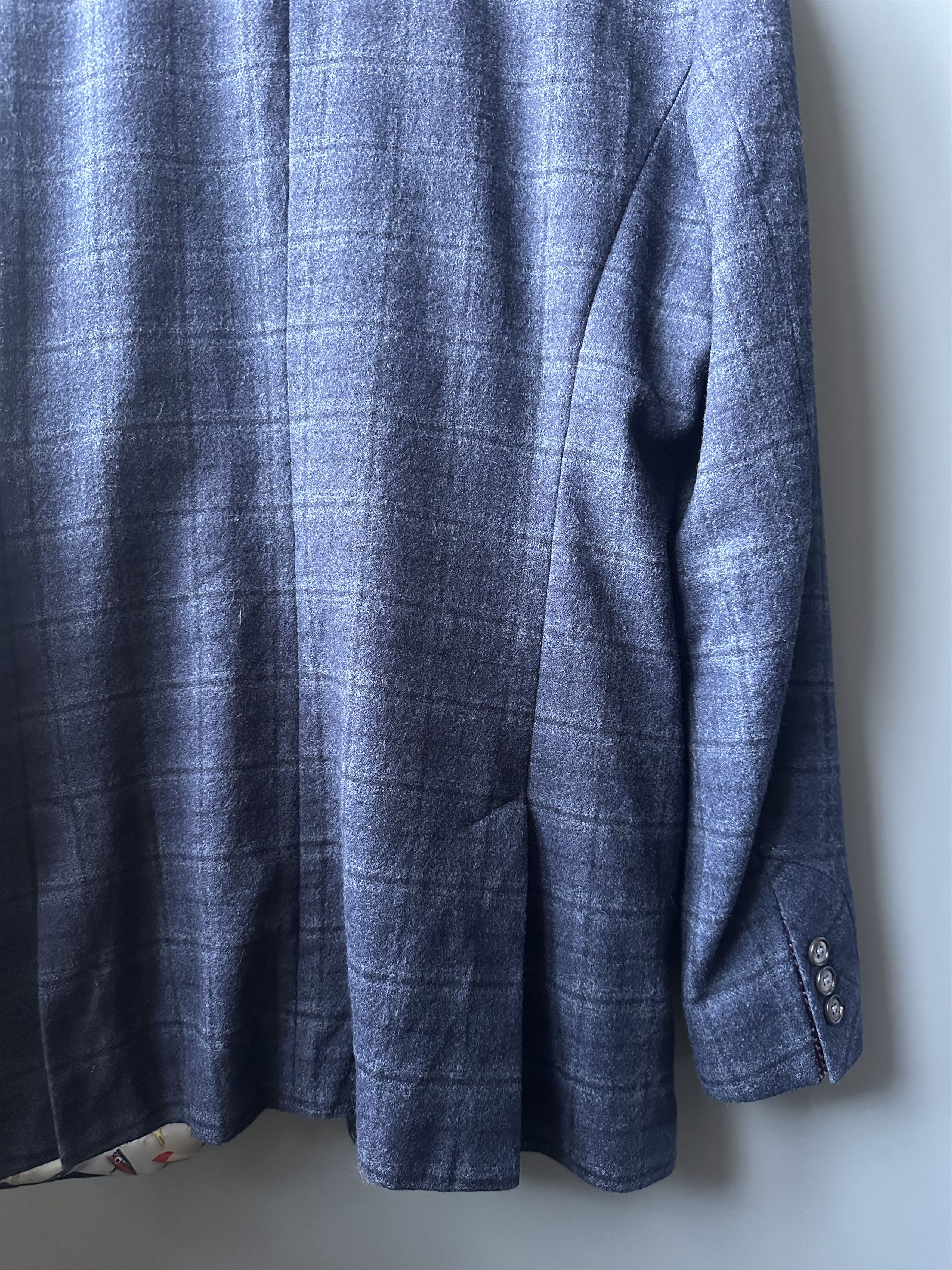 Ted Baker Ted Baker Check Wool Blazer Size 42R Size 42R - 7 Thumbnail