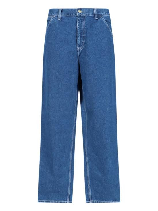 Carhartt Wip CARHARTT WIP Men Denim Pants I022947 0106 Blue Size US 29 - 1 Thumbnail