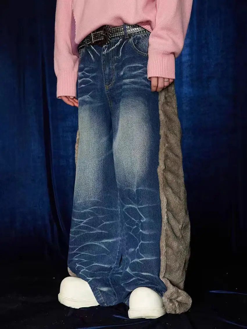 Designer × Japanese Brand Vintage Hip Hop Street Style Loose Casual Pants Size US 31 - 1 Thumbnail