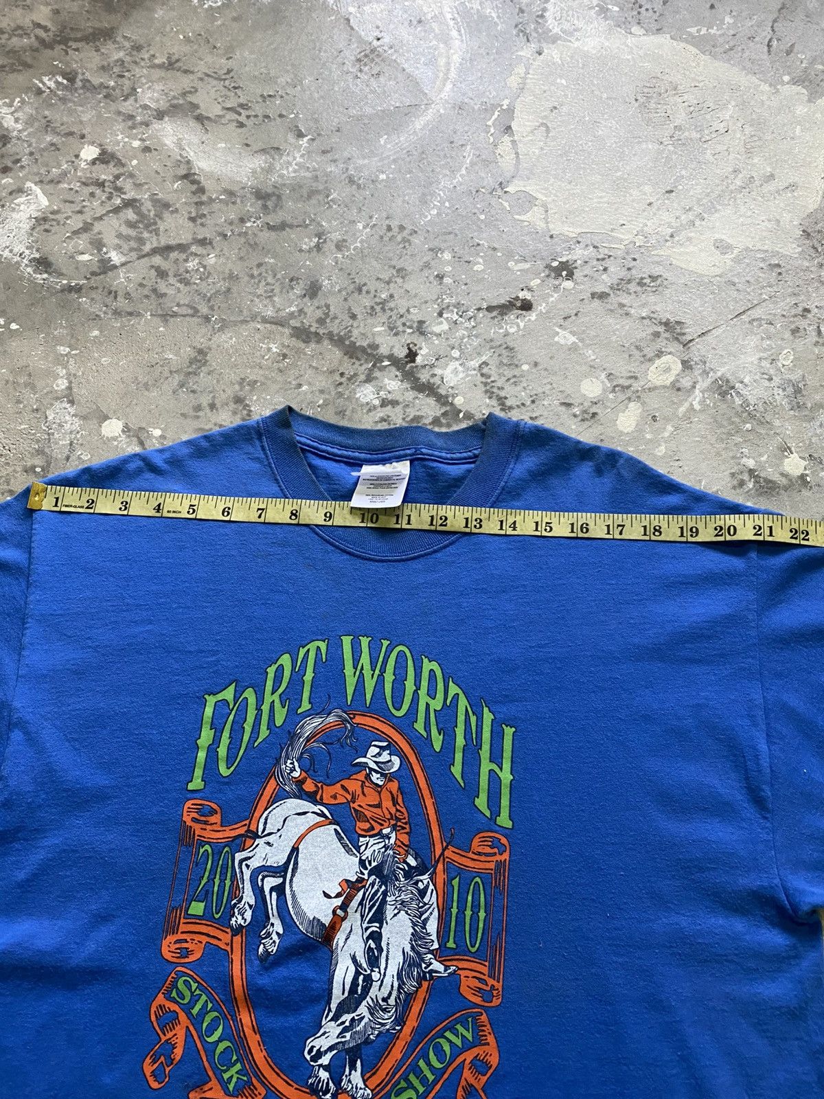 Cowboy Equipment × Other × Vintage Rodeo Show 2010 Fort Worth Texas Tee Size US L / EU 52-54 / 3 - 12 Thumbnail