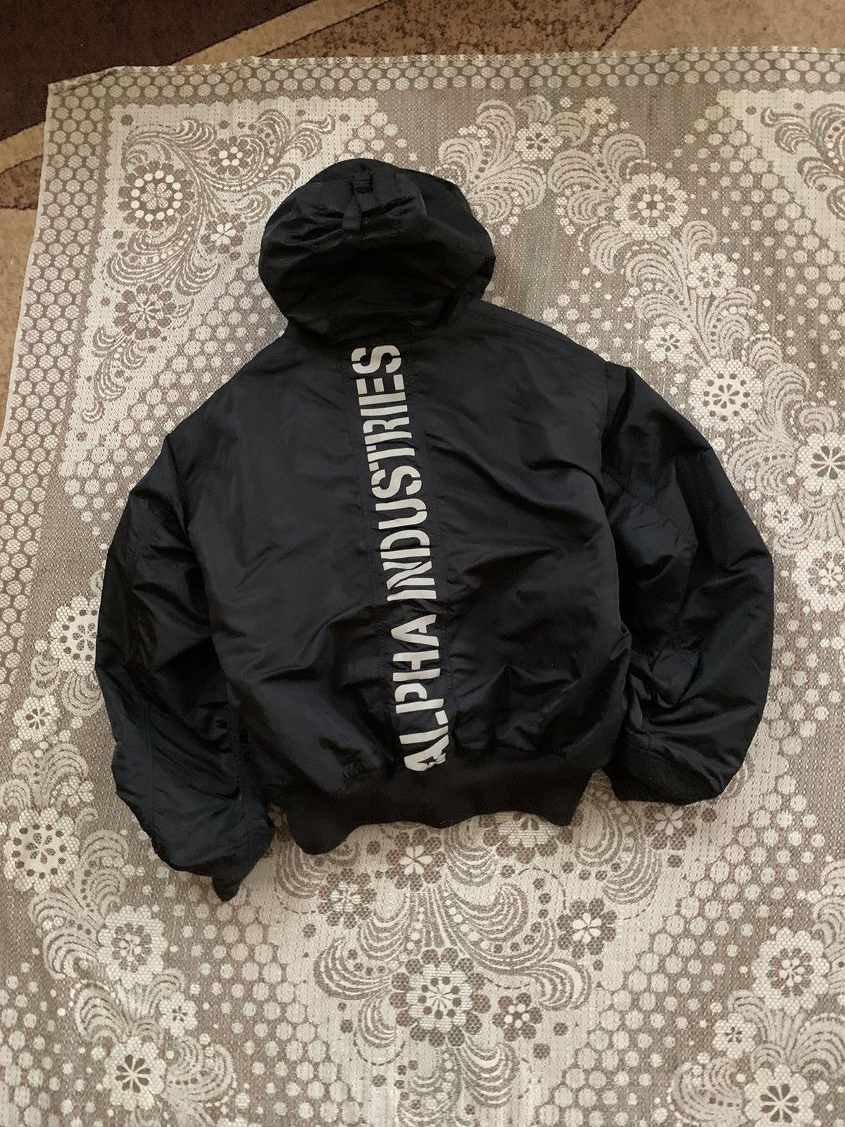 Alpha Industries × Vintage Alpha industries military style vintage bomber jacket Size US XXL / EU 58 / 5 - 4 Thumbnail