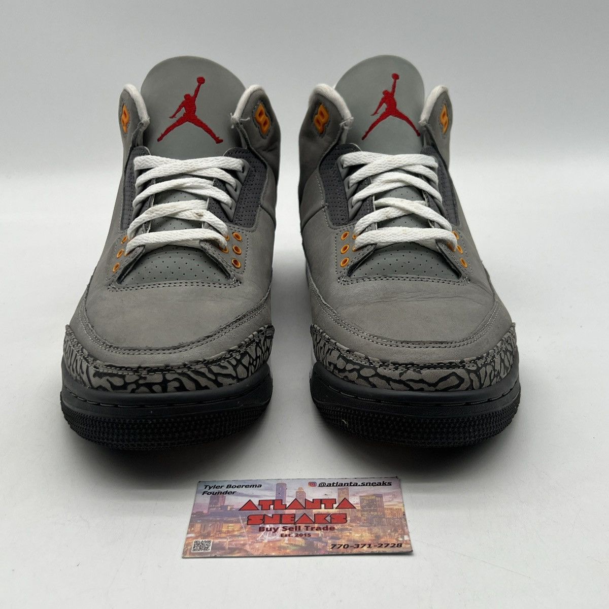 Jordan Brand Air Jordan 3 cool grey Size US 11.5 / EU 44-45 - 2 Thumbnail