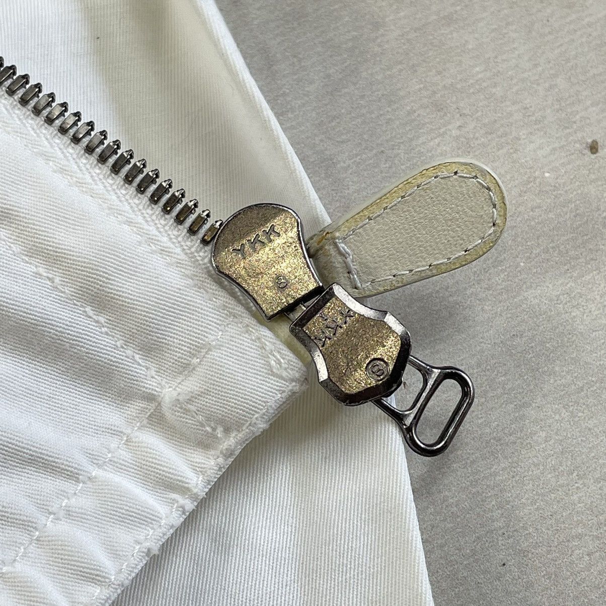 Bottega Veneta Bottega Veneta Zip Biker Transformer Off White Jacket Size S / US 4 / IT 40 - 14 Thumbnail