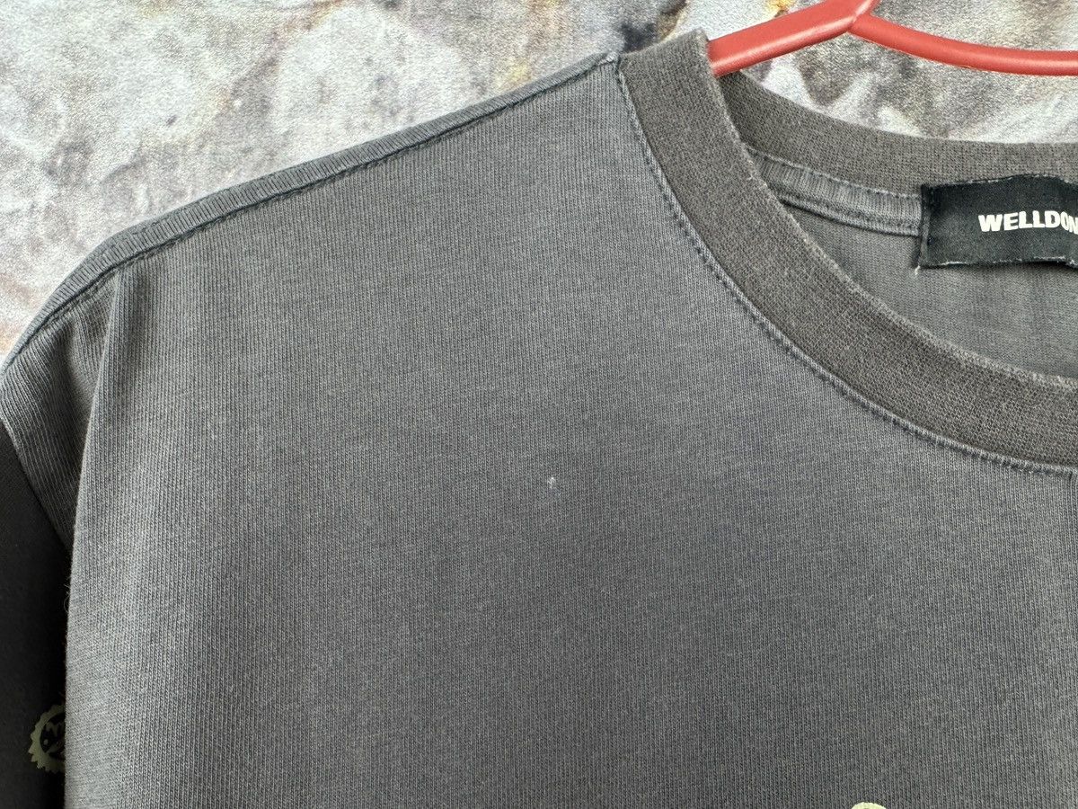 WE11DONE We11done Bandana Print T-Shirt Khaki Streetwear Graphic Tee Size US L / EU 52-54 / 3 - 8 Thumbnail