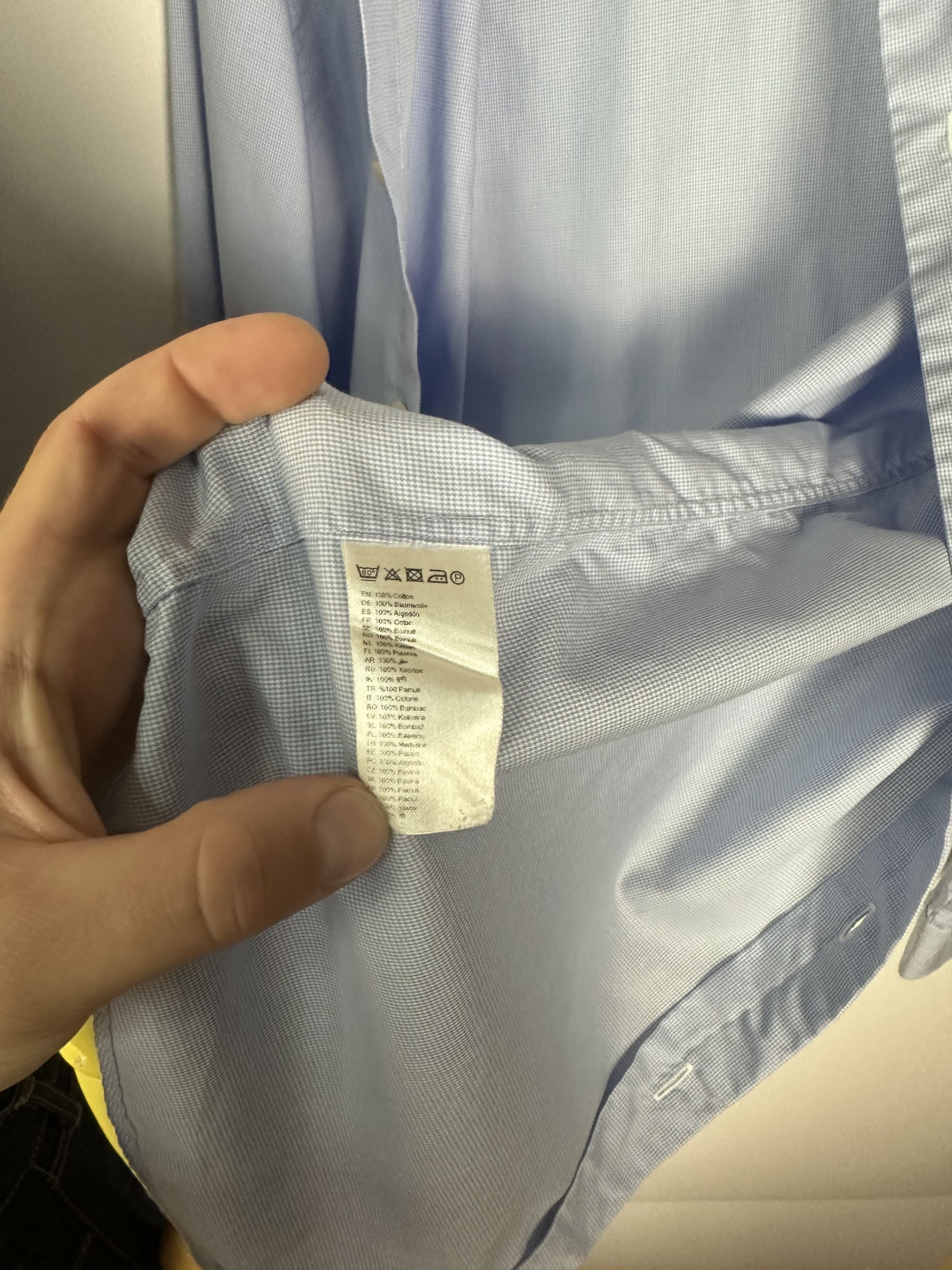 Eton × Grailed Eton Dress Shirt Mens Button Up Long Sleeve Slim Size 40 Size US M / EU 48-50 / 2 - 10 Thumbnail