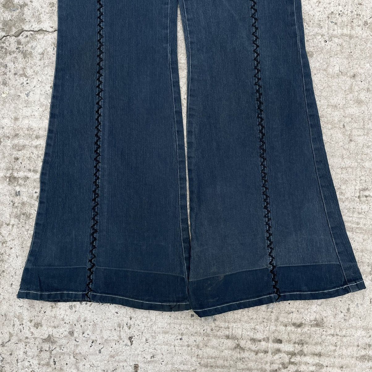 Y/Project Vintage Women’s Junlian Flared Crazy Jeans Size L 00s USA Size 27" / US 4 / IT 40 - 5 Thumbnail