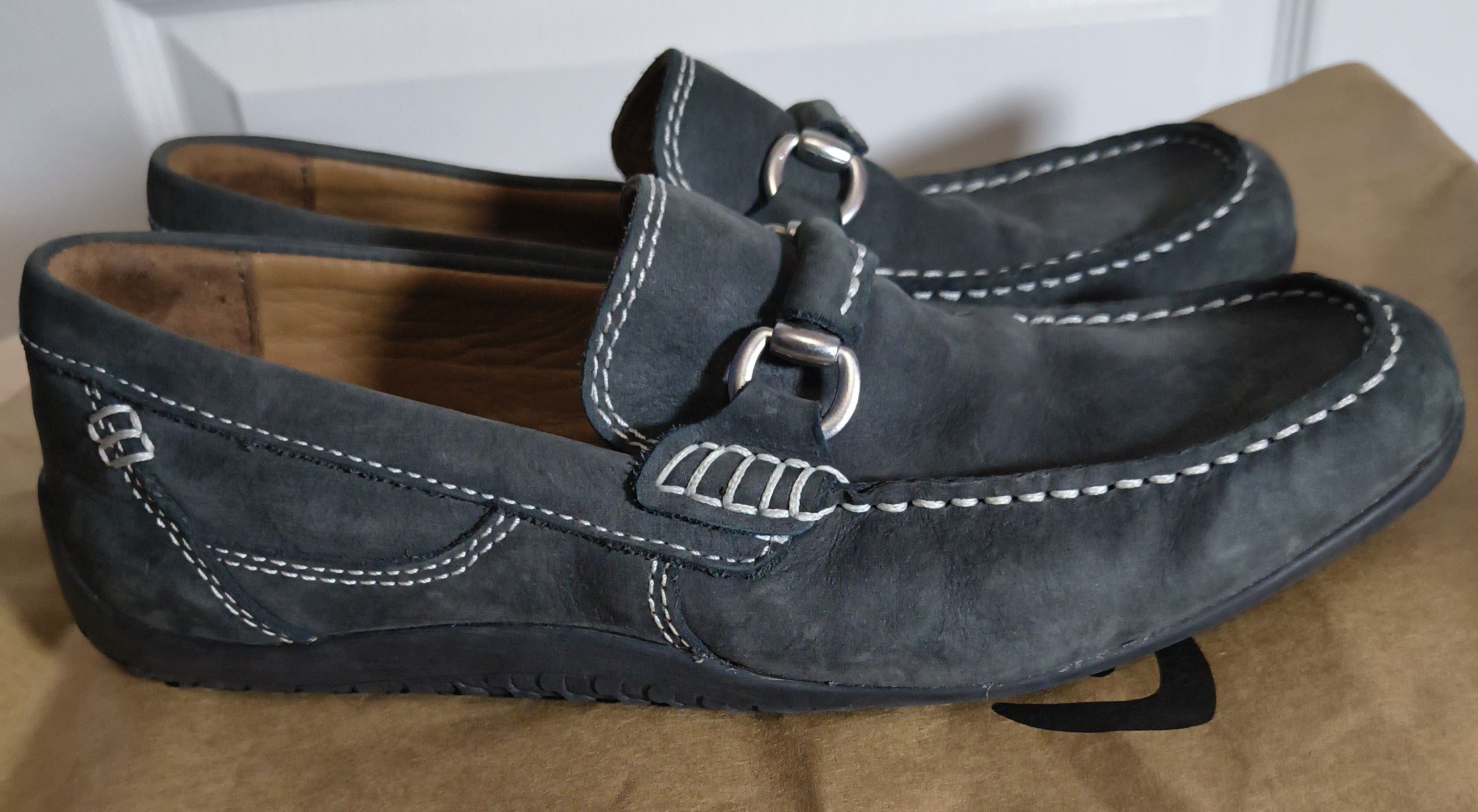 Clarks CLARKS RANGO ROLL Horsebit Loafer 63737 Gray Suede Men 7.5 Size US 7.5 / EU 40-41 - 5 Thumbnail