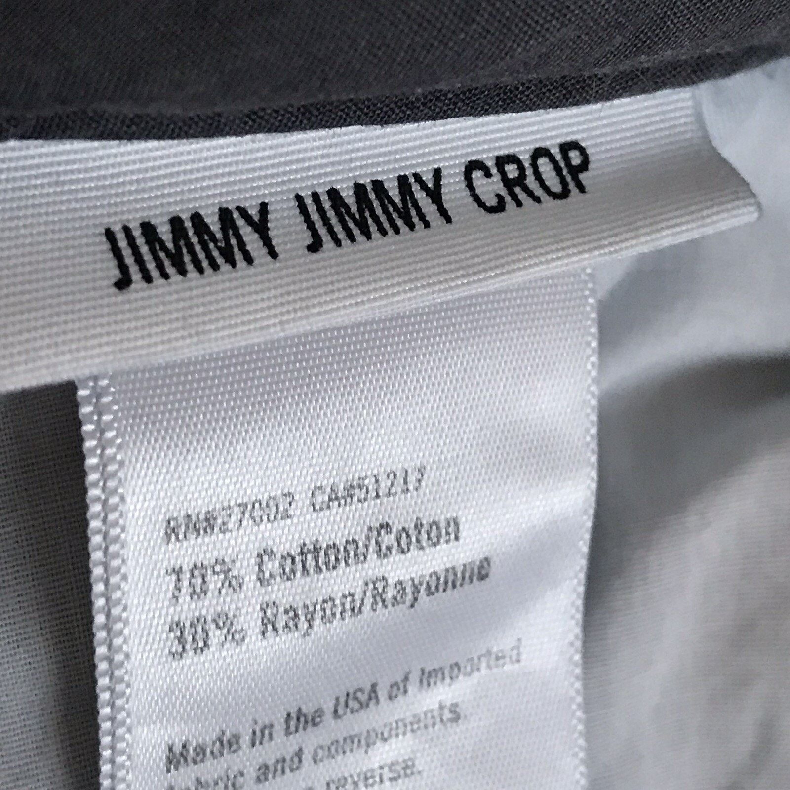 Paige Paige Jimmy Jimmy Crop Quincy Boyfriend Jeans 27x26 Stretch Size 27" / US 4 / IT 40 - 7 Thumbnail