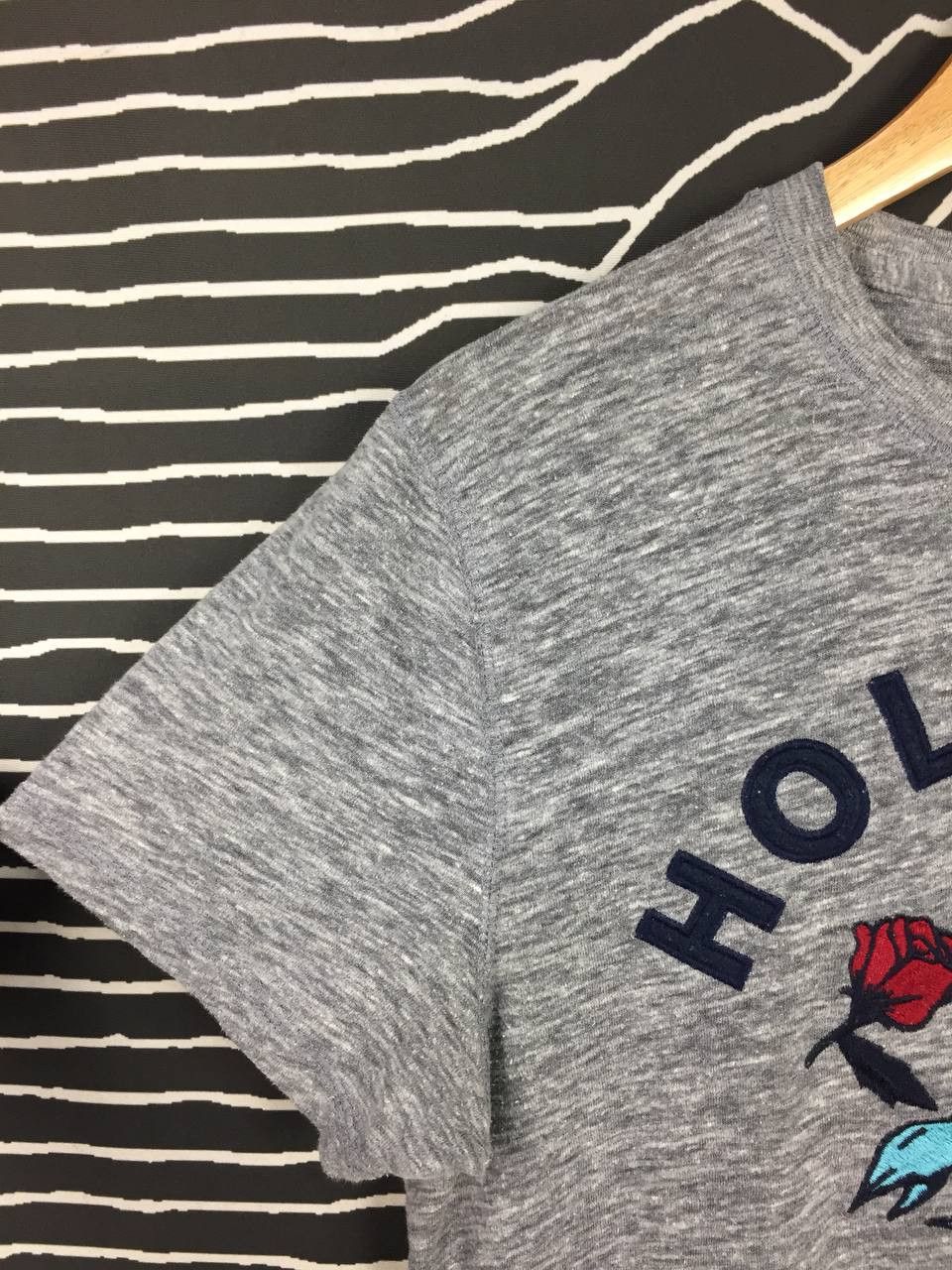 Hollister Hollister California Scorpion & Rose Embroidered Logo Tee Size US M / EU 48-50 / 2 - 4 Thumbnail