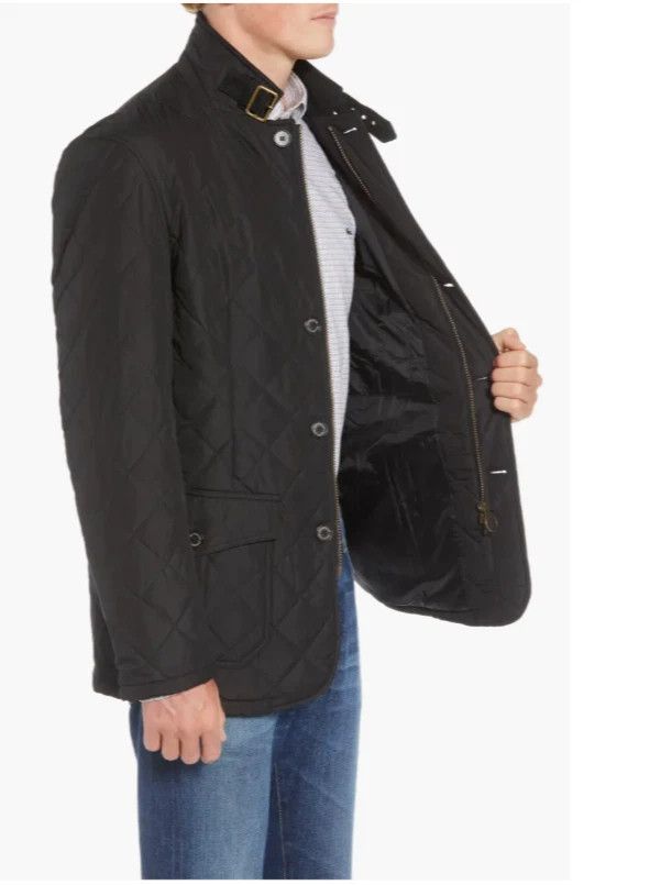 Barbour sz XXL ~ BARBOUR LUTZ Men's Quilted Jacket Size US XXL / EU 58 / 5 - 9 Thumbnail