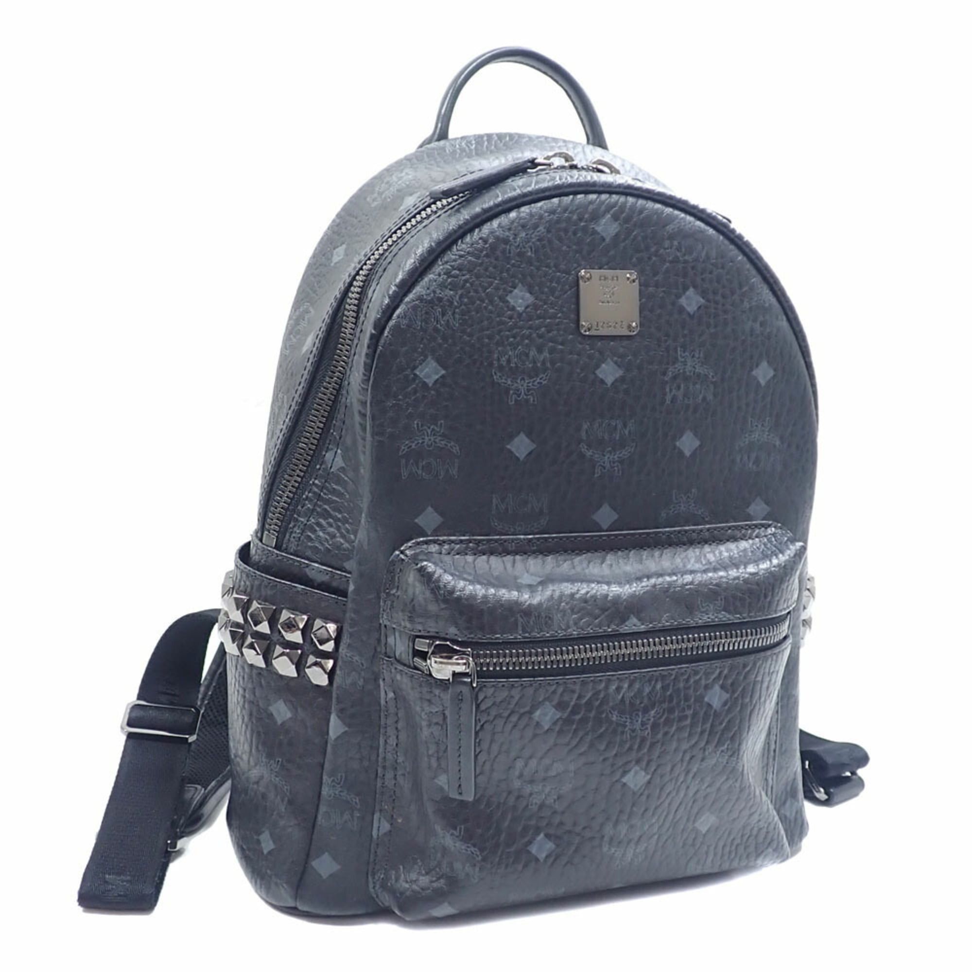 MCM Red White Dietrich Laurel Monogram Medium Visetos  display picture 1
