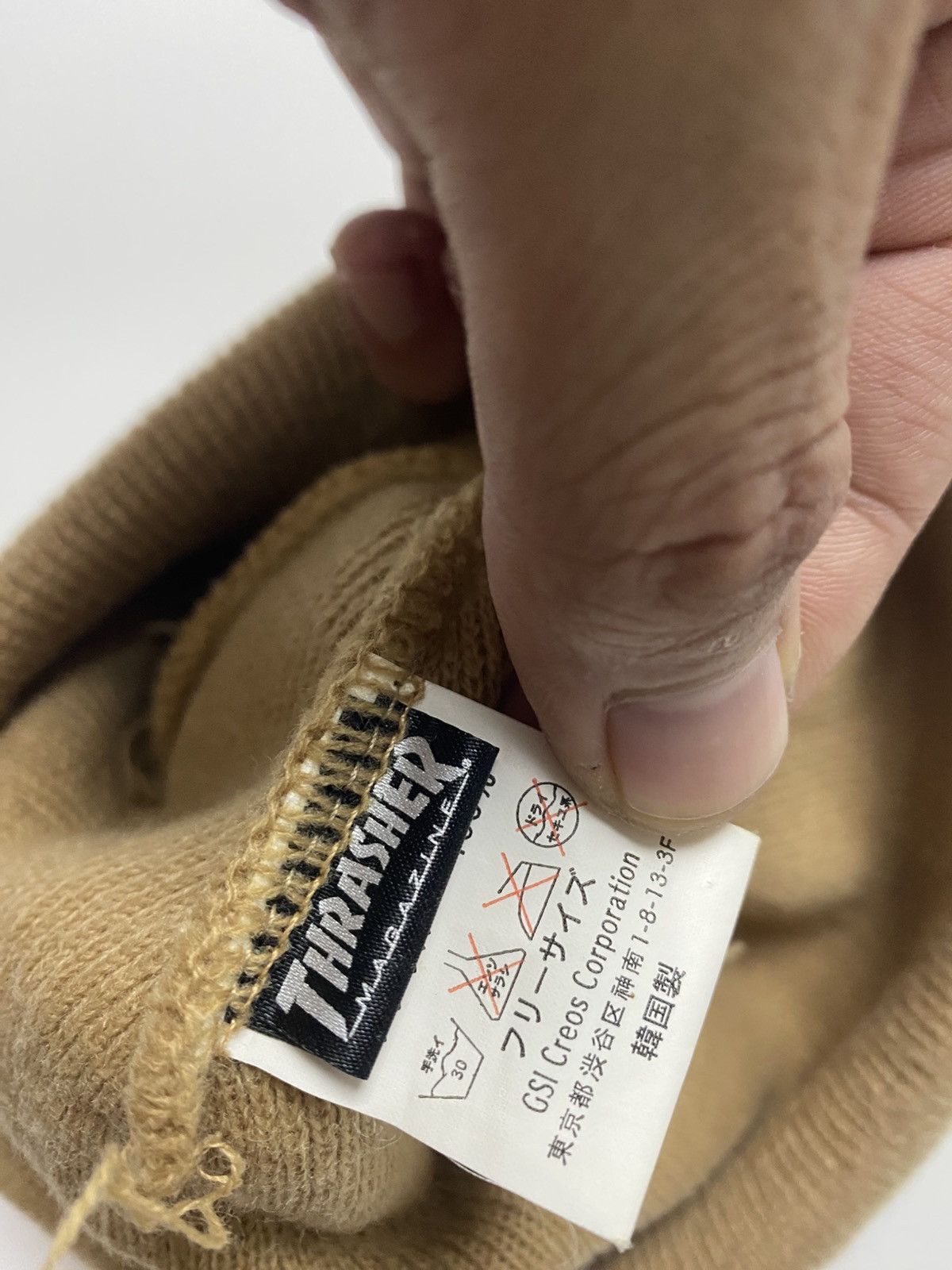 Thrasher Authentic Thrasher Big Logi beanie Size ONE SIZE - 2 Thumbnail