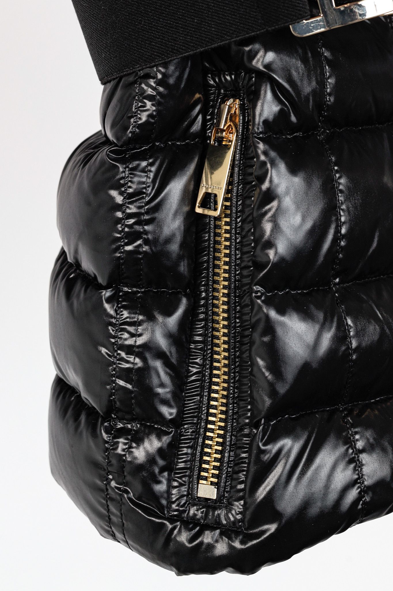 Burberry Burberry Willowbank Black Fur-Trim Hooded Belted Puffer Vest Size S / US 4 / IT 40 - 8 Thumbnail